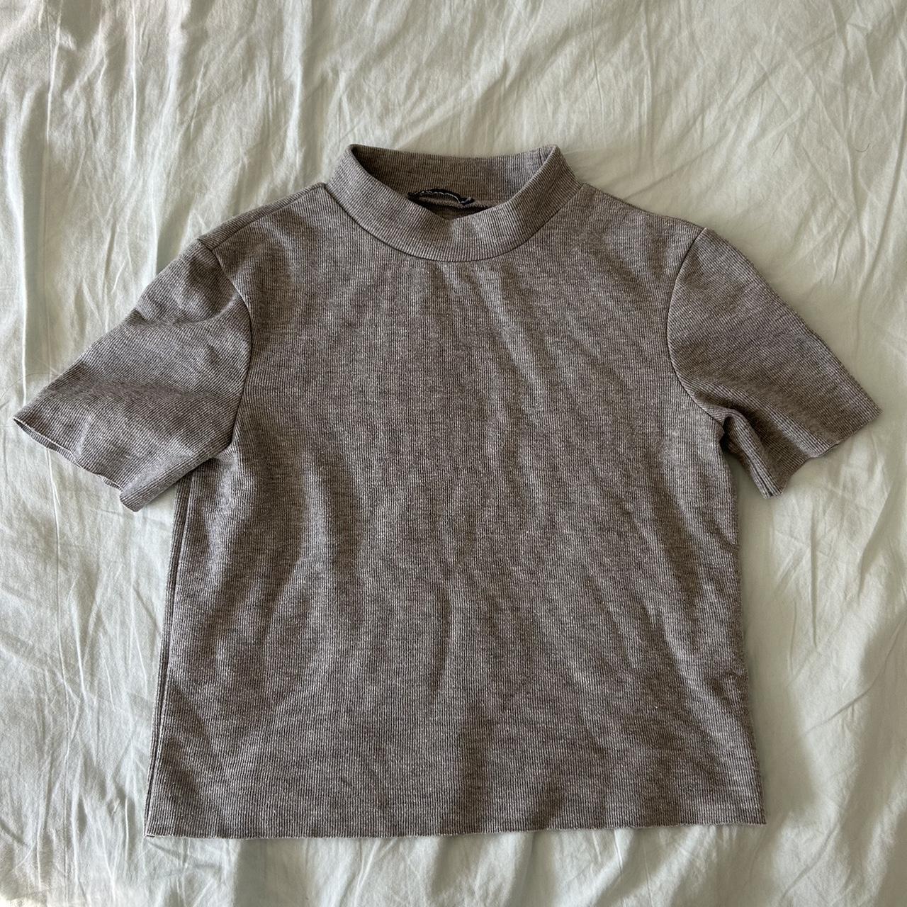 Zara Women's Grey Jumper Depop