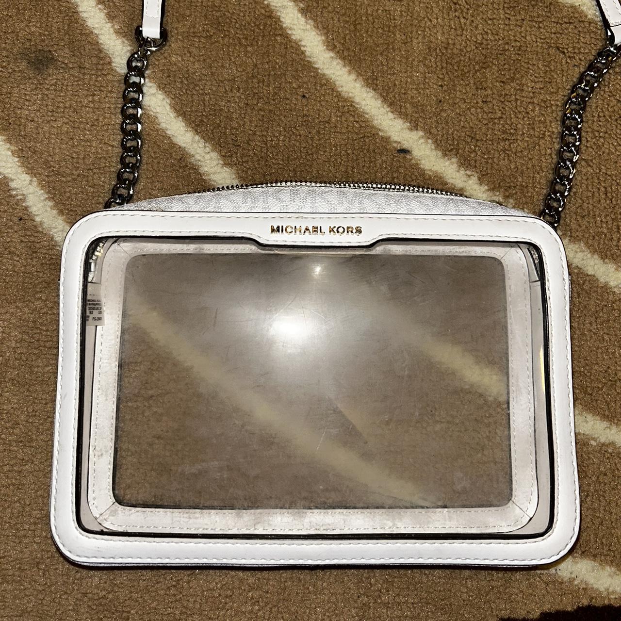 Michael Kors Crossbody Purse Clear Not used a lot... Depop