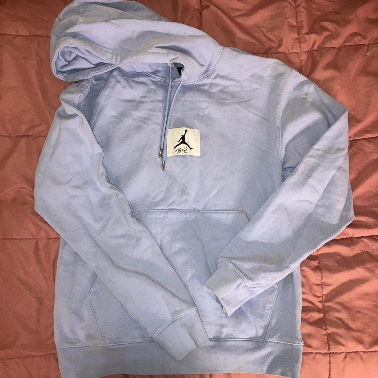 Jordan Women's Blue Hoodie | Depop