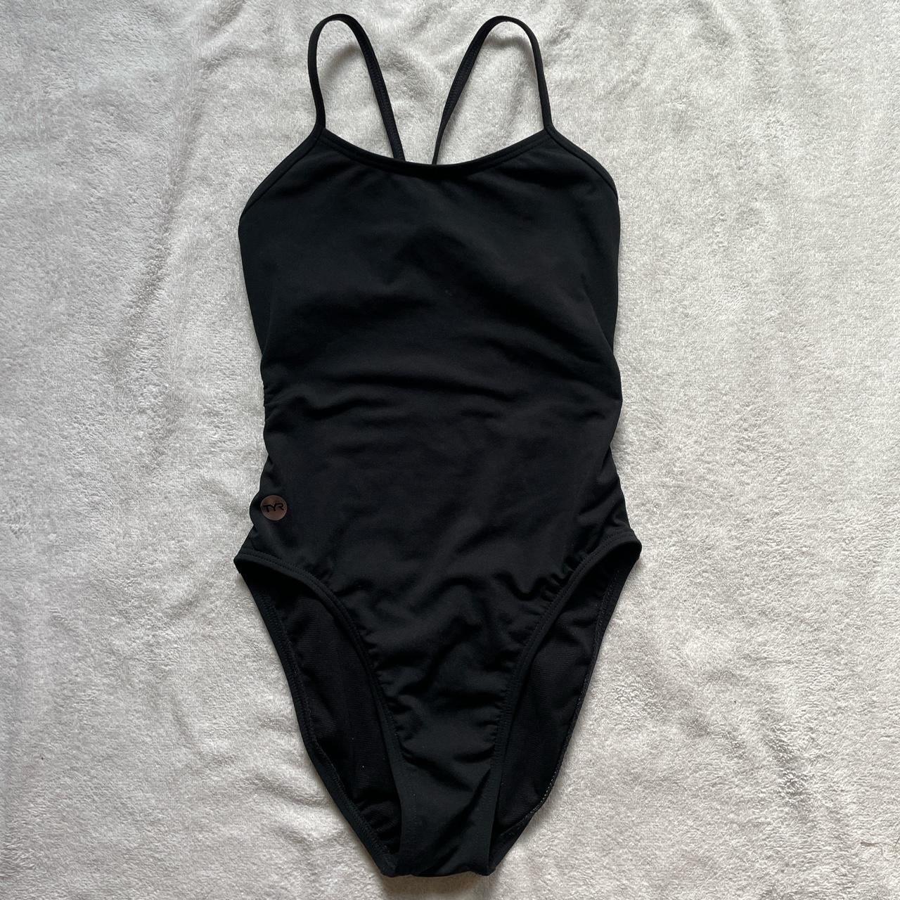 Tyr Open Back Practice Swim Suit Size 28 Worn Depop   P0 