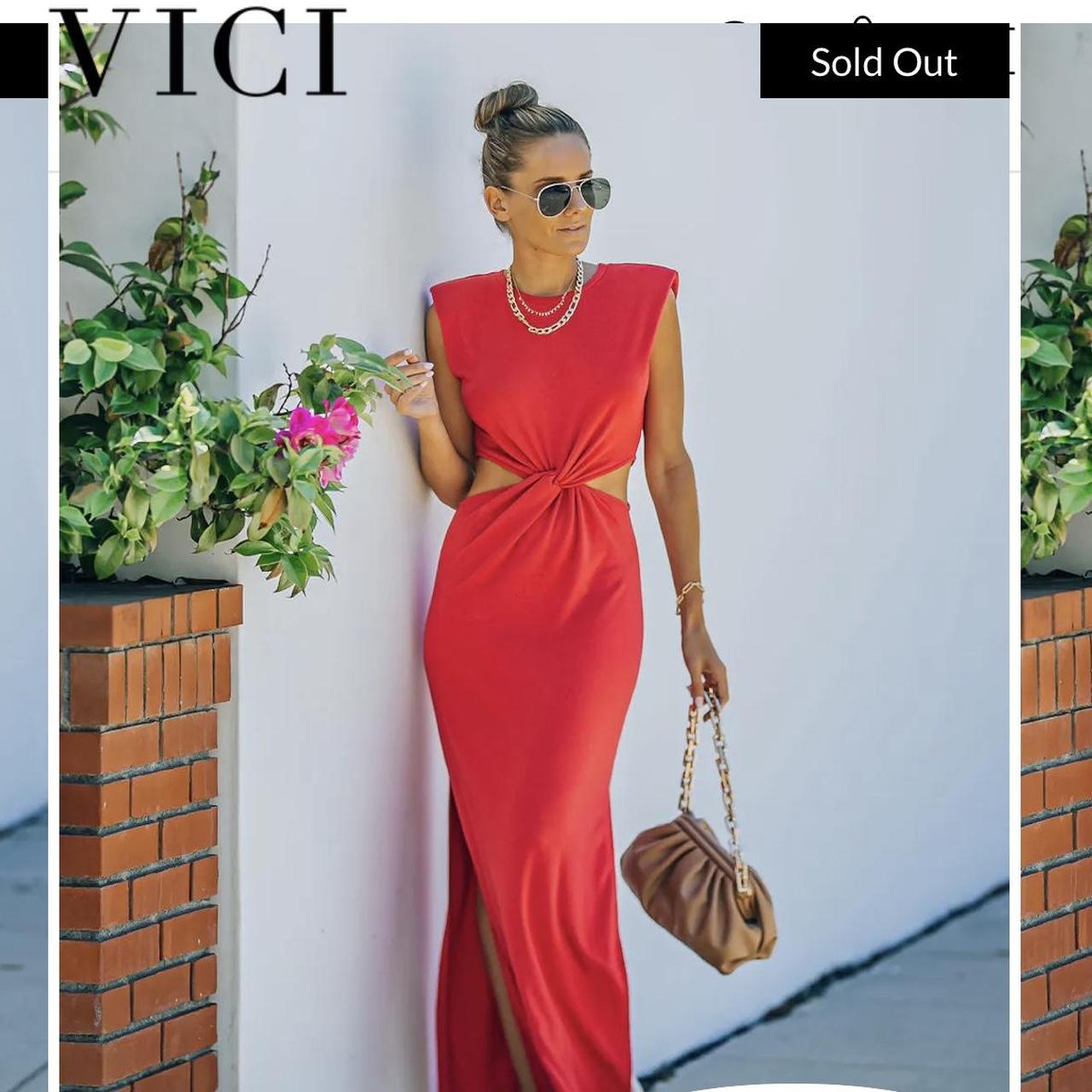 Vici hotsell red dress