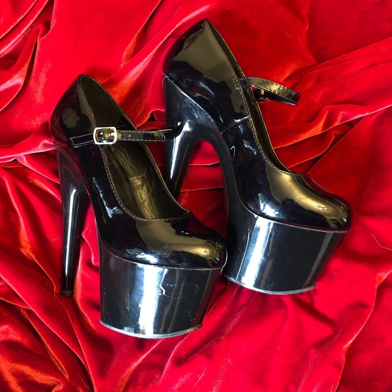 pleaser mary jane shoes