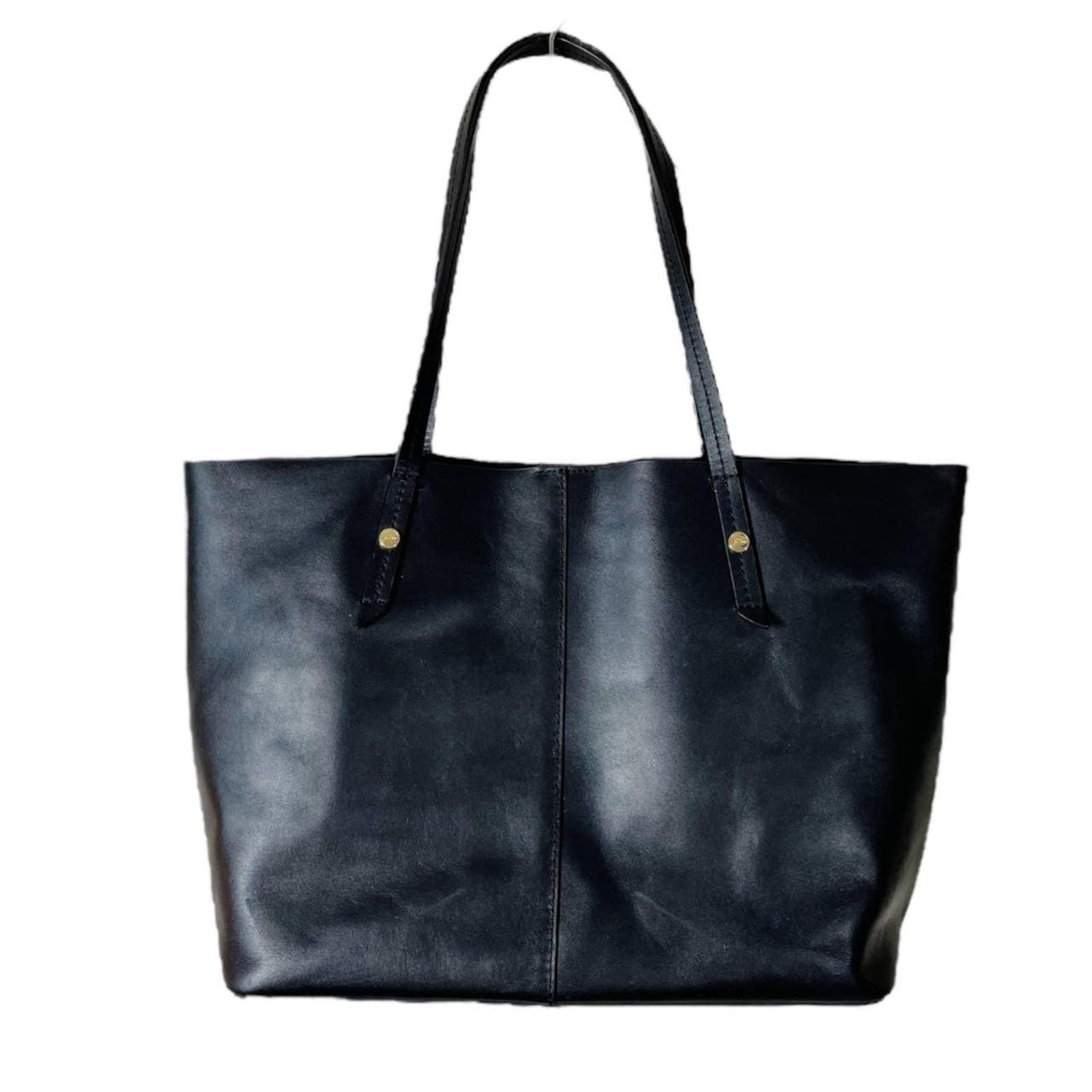 J crew outlet leather tote