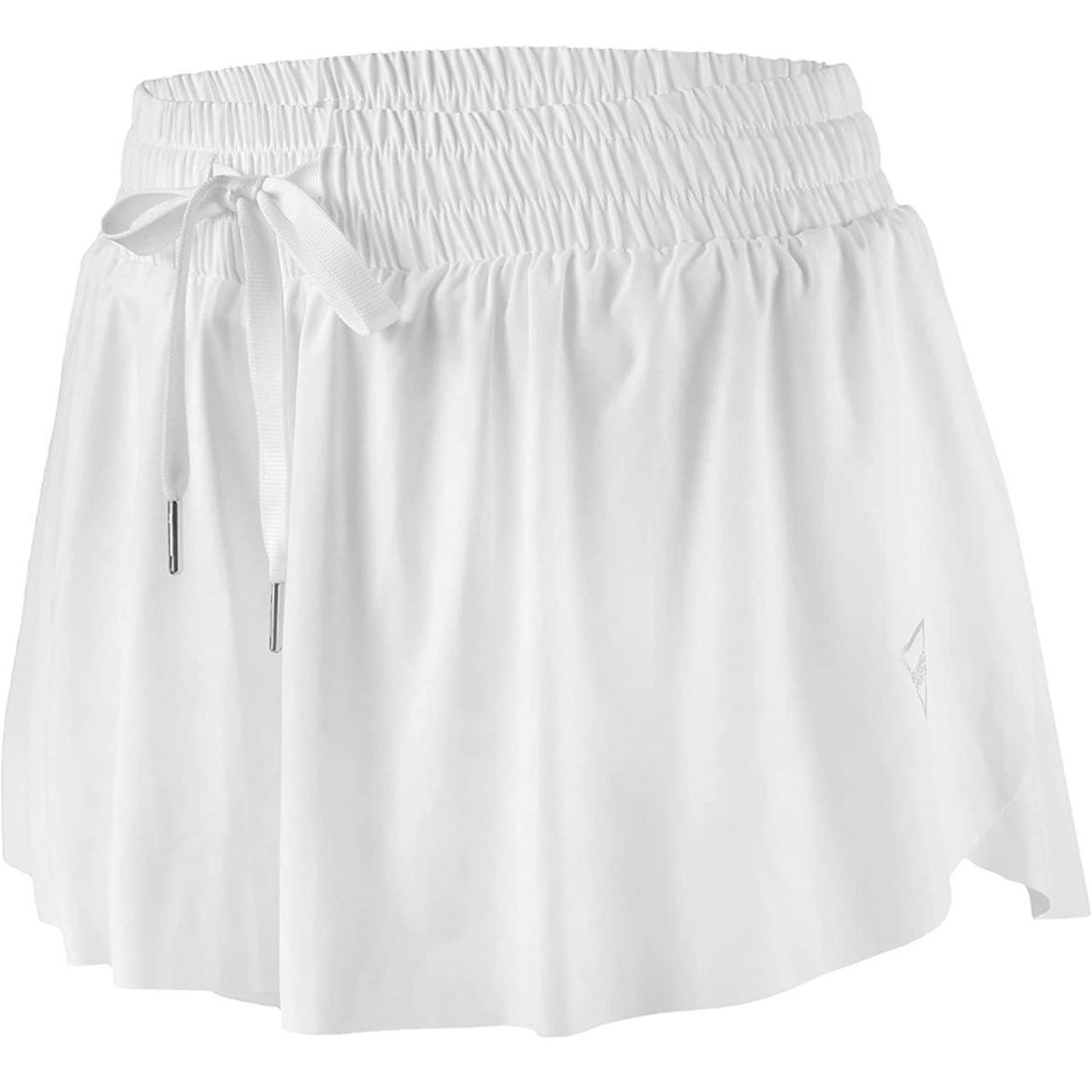 The cutest flowy shorts White Never worn Exact lulu... - Depop