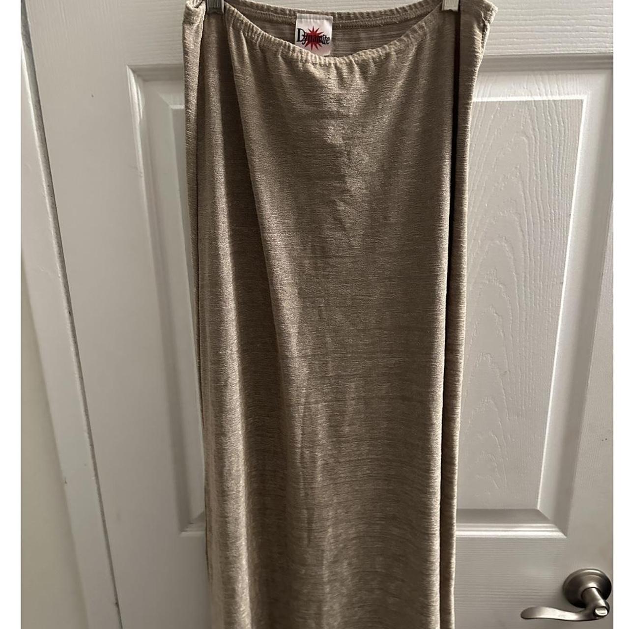 Dynamite Women's Green Skirt Depop