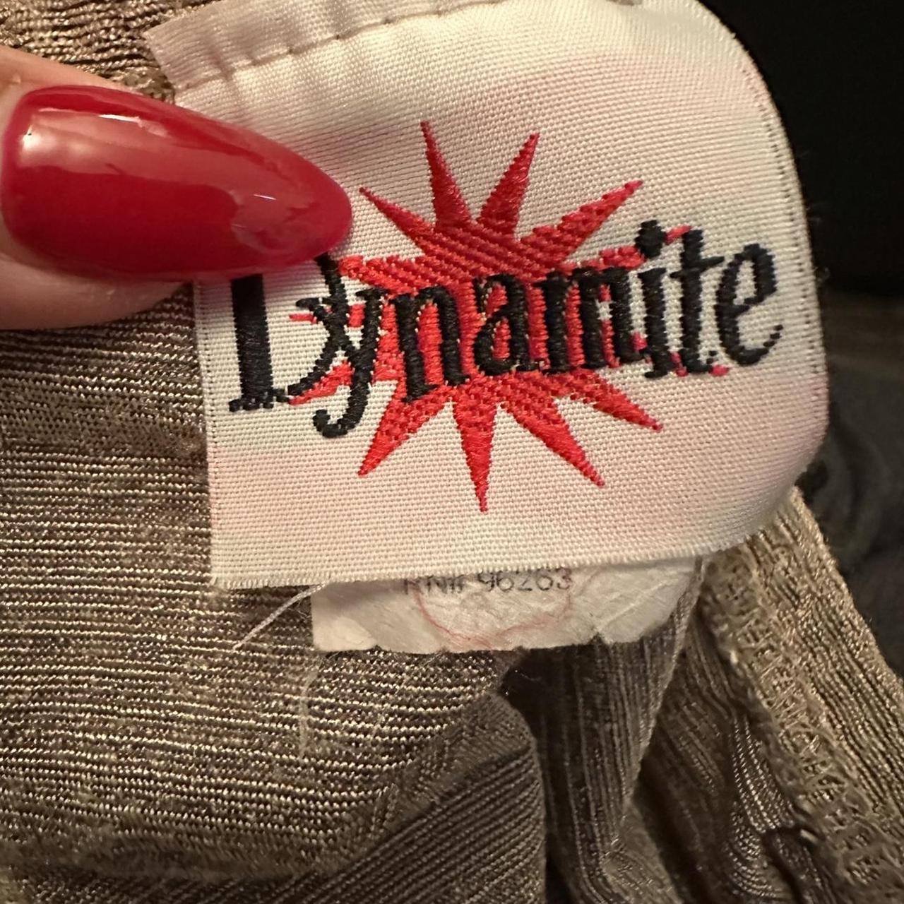 Dynamite Women's Green Skirt Depop