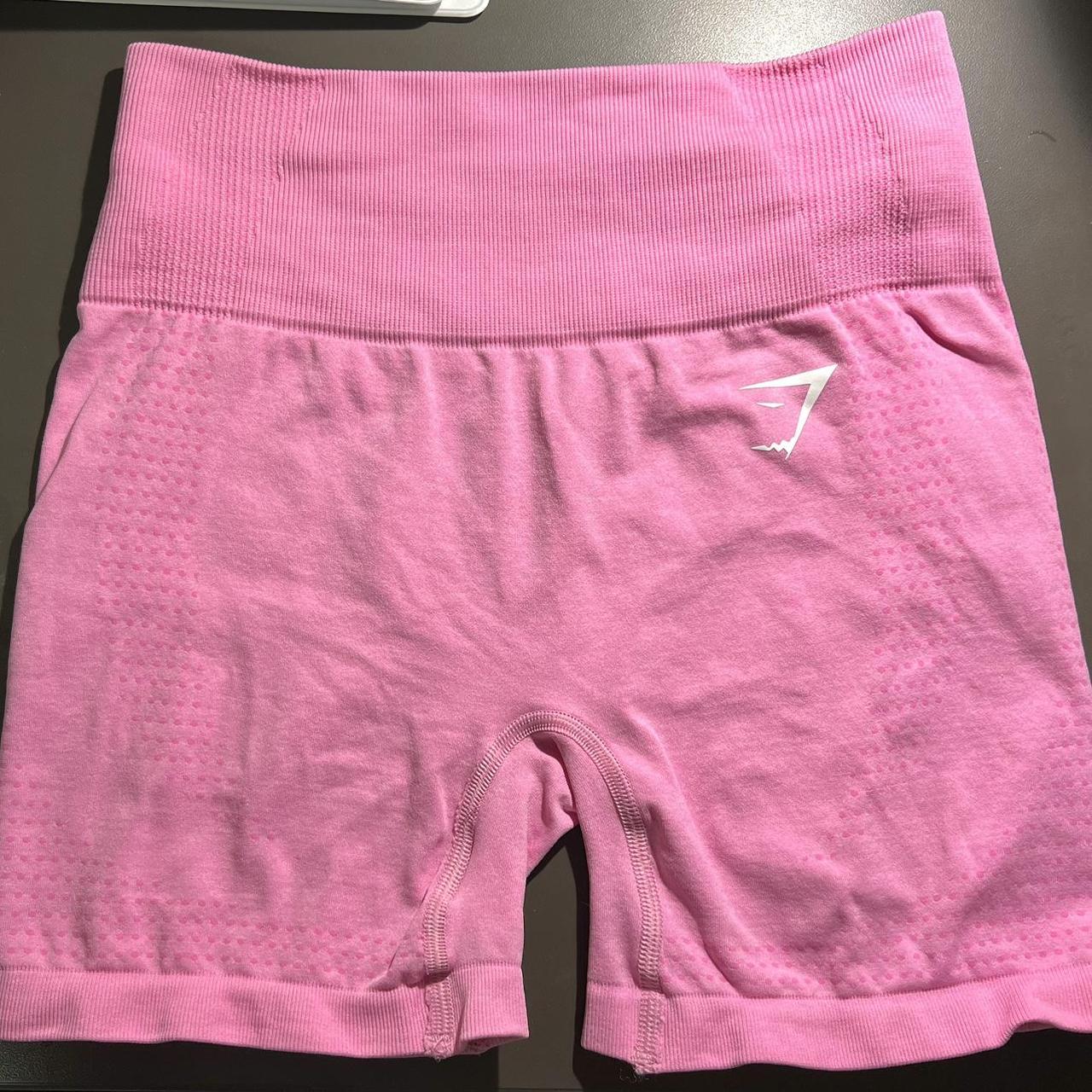 Pink XS Gymshark shorts Gymshark vital seamless... - Depop