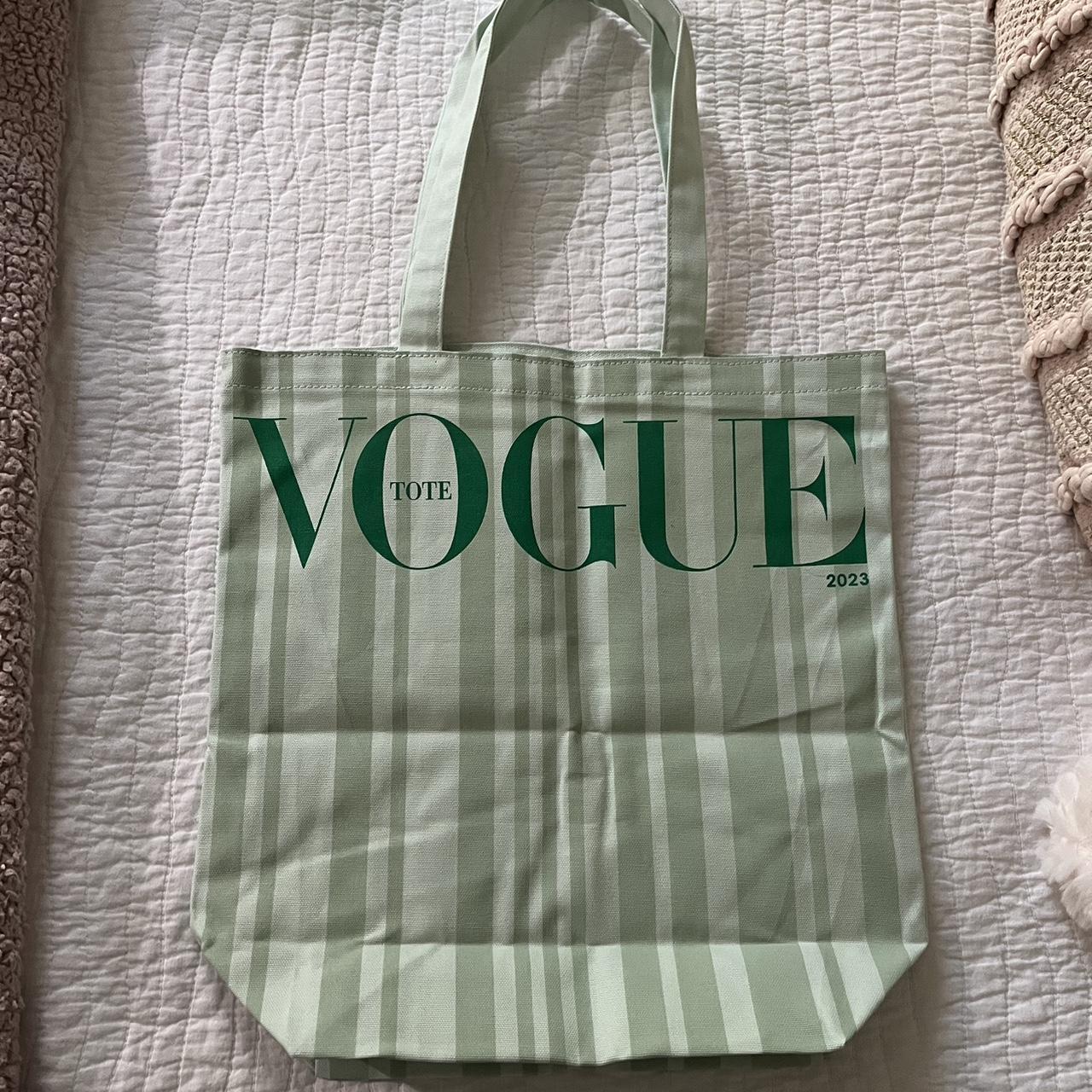 Vogue tote bag Never used Depop