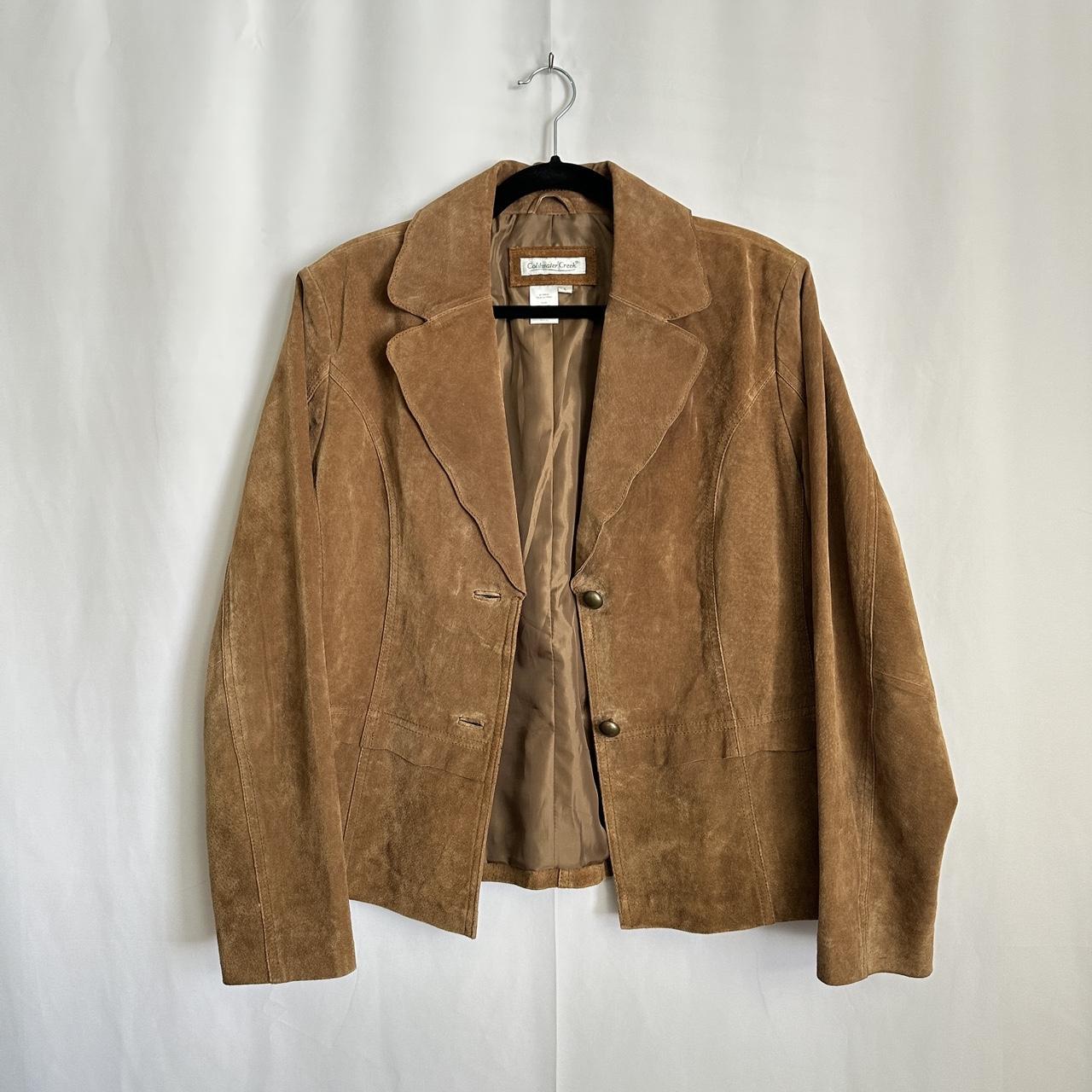 Coldwater creek 2024 suede jacket