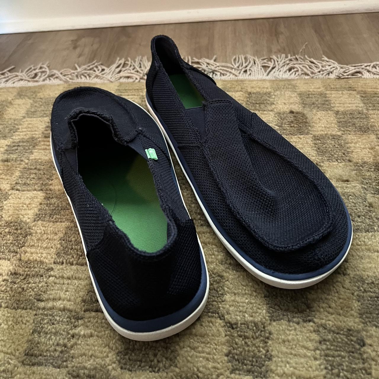 Sanuk Vagabond Tripper Mesh Navy shoes Depop