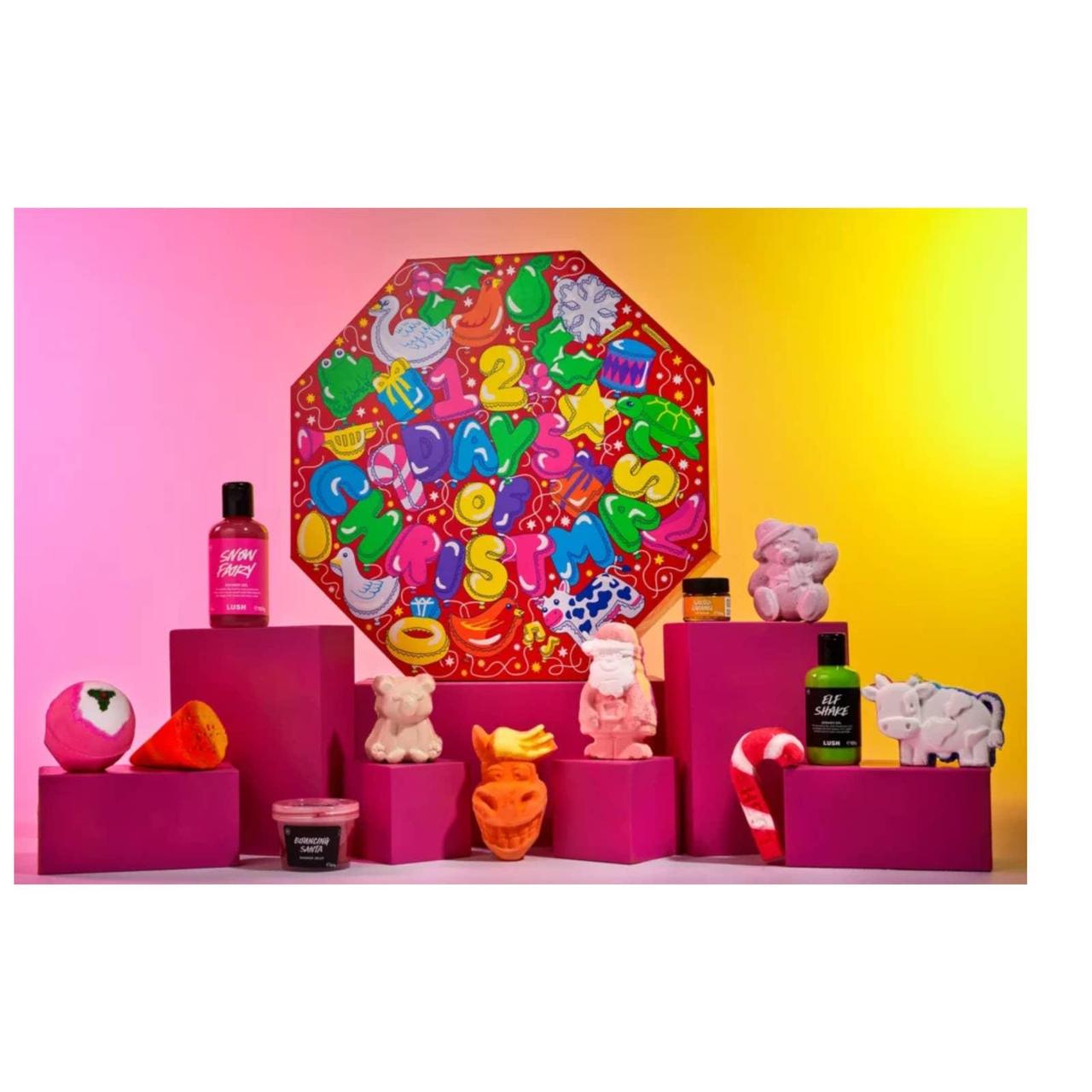 Lush 12 Days of Christmas Advent Calendar 2022 Lush... Depop