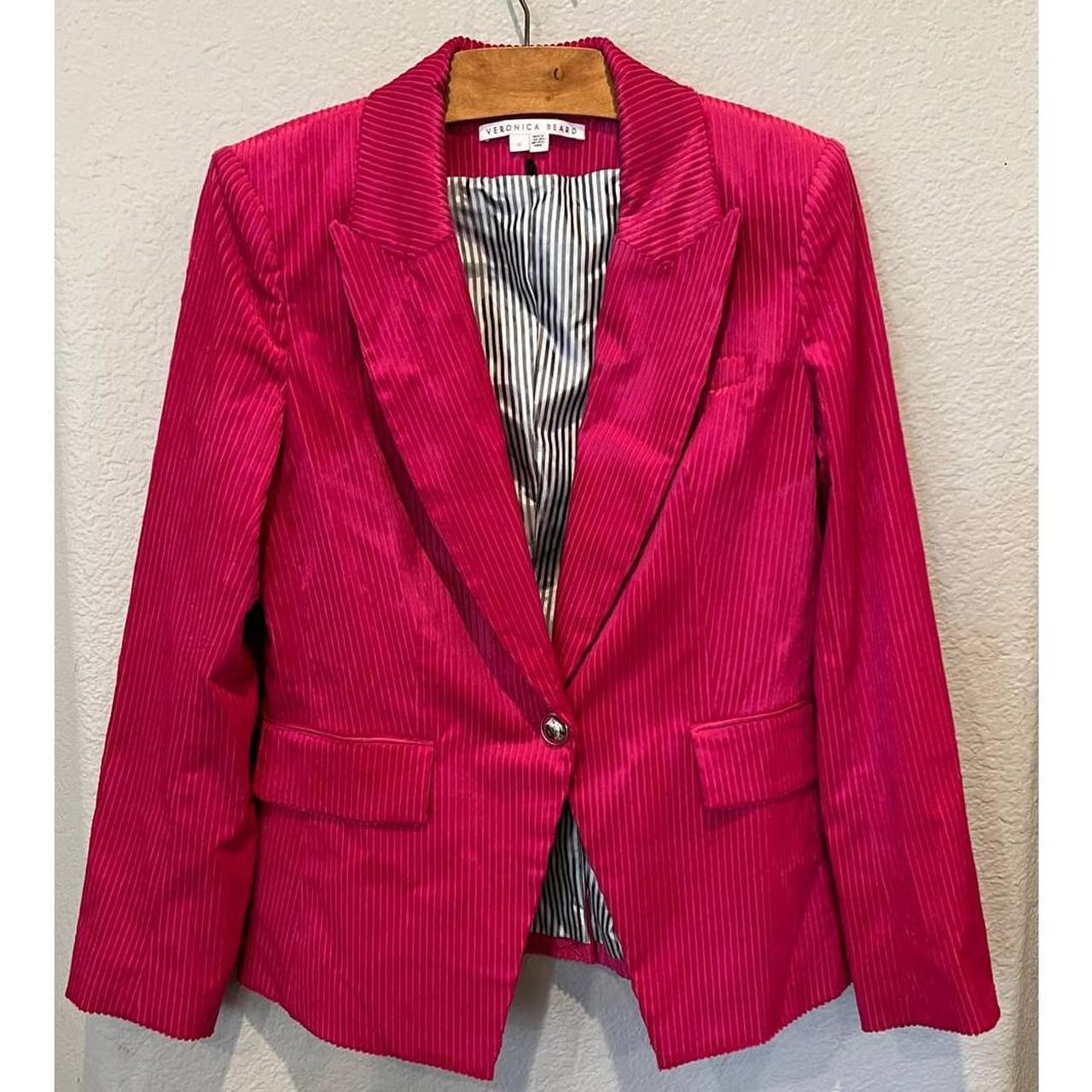 Veronica beard pink discount blazer