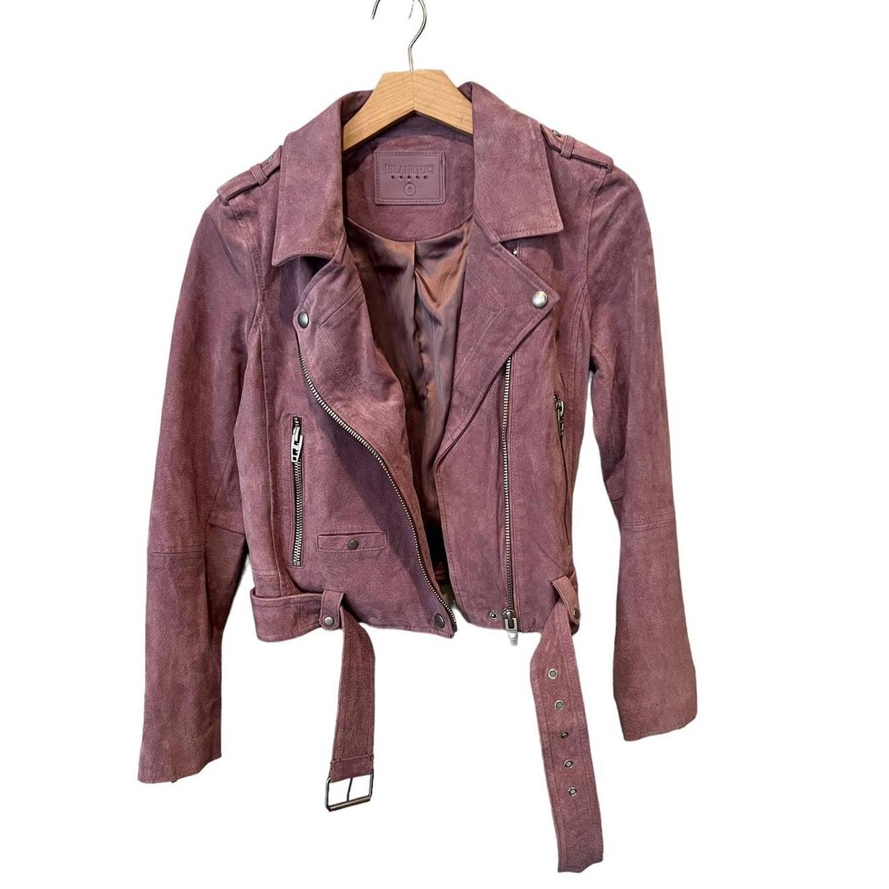 Blanknyc purple clearance suede jacket