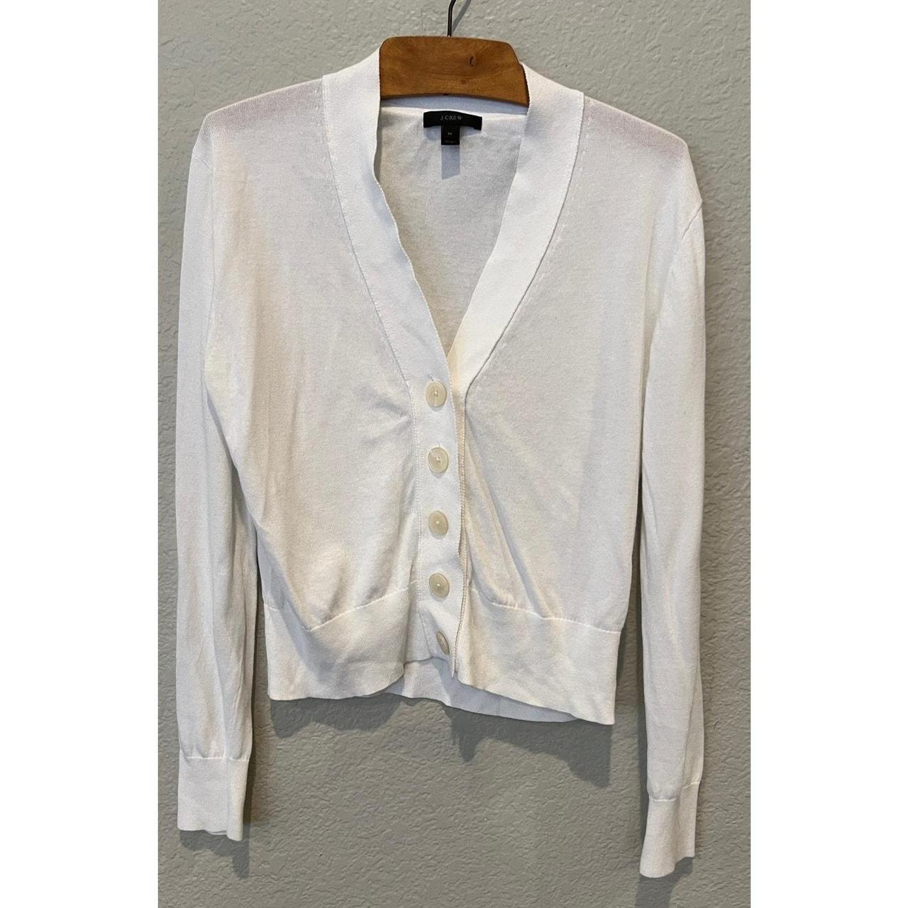 NEW J.Crew Lightweight Crop Cardigan Size. Depop