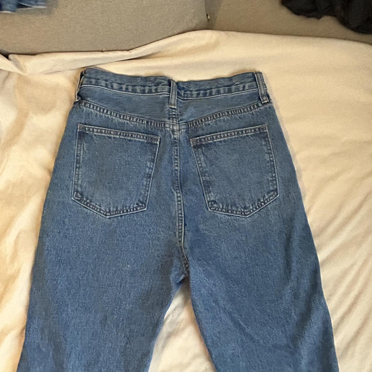Fashion Nova cross over jeans so cute, selling... Depop