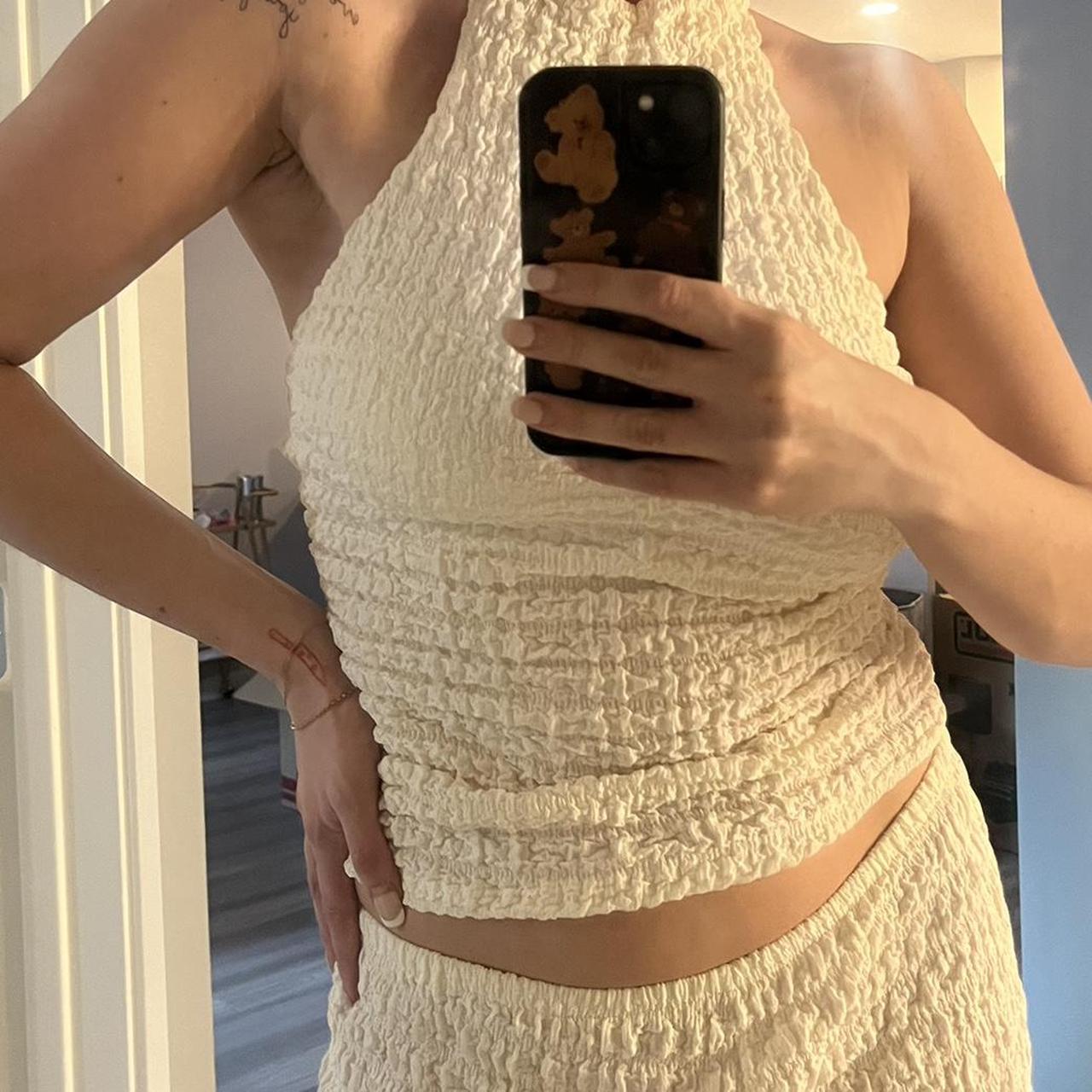 Zara Bodysuit -80%Off Sale 🤎🤍❗ Size S,M,L Price -38500Ks