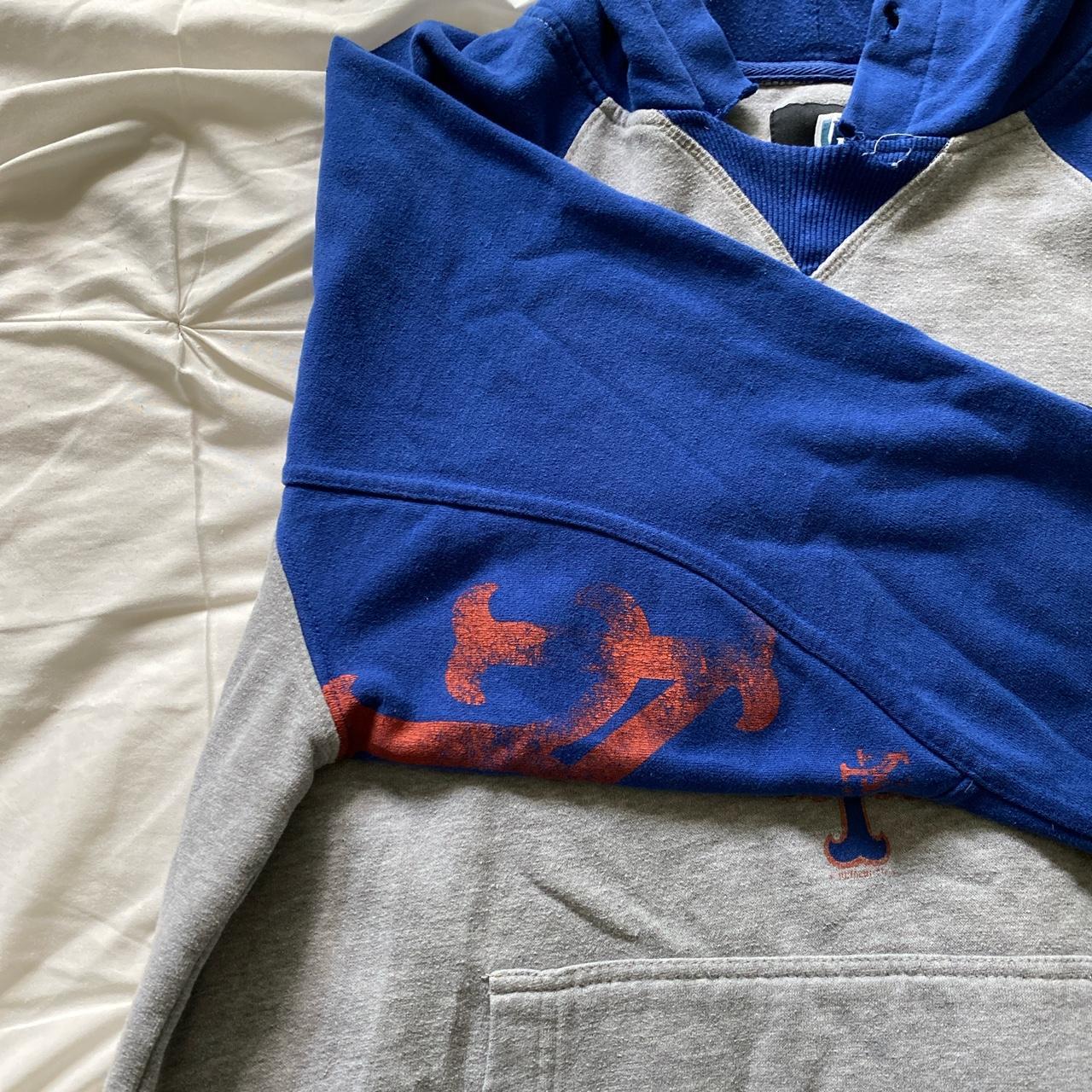 Mets NY baseball sweatshirt hoodie Worn but in good - Depop