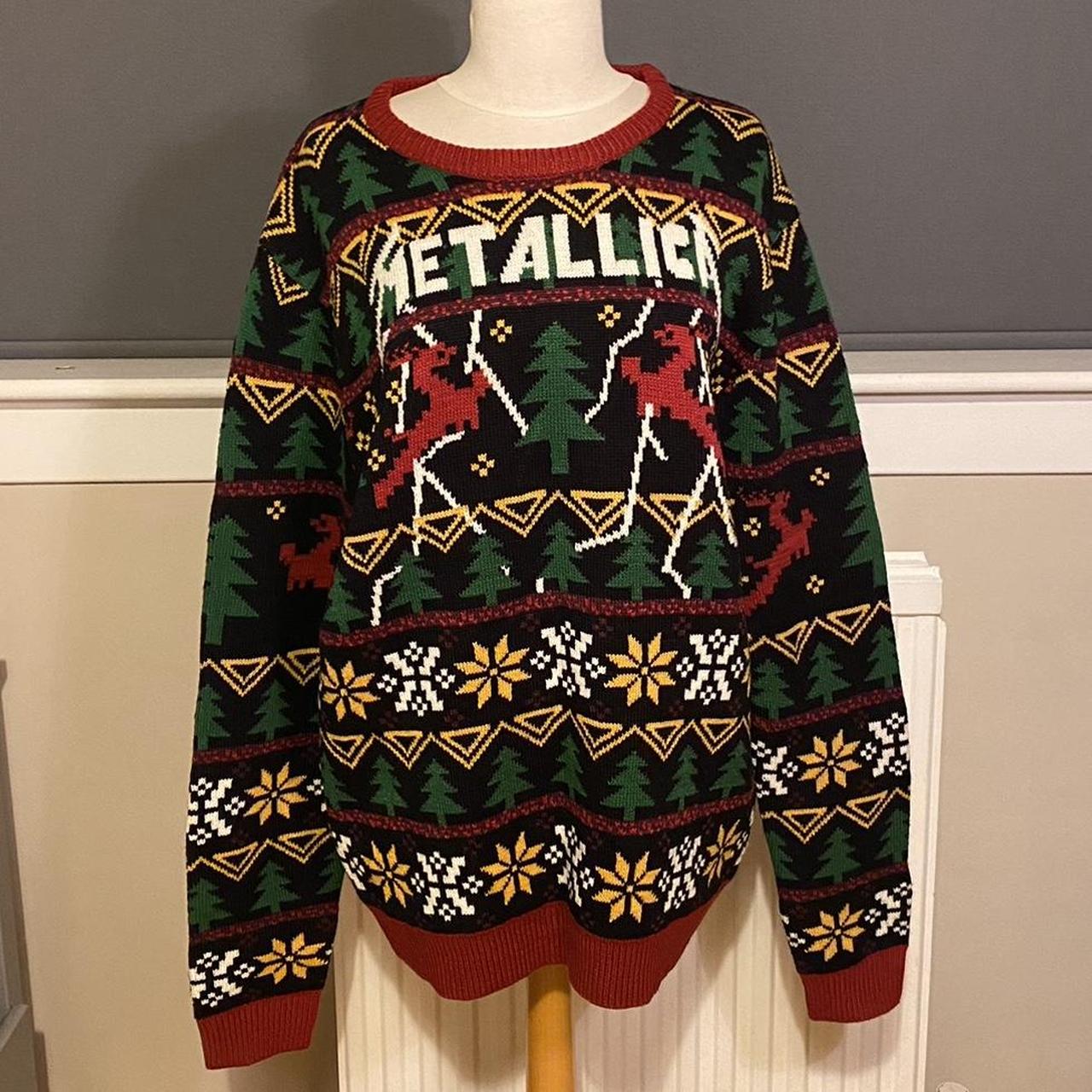 Metallica on sale christmas sweater