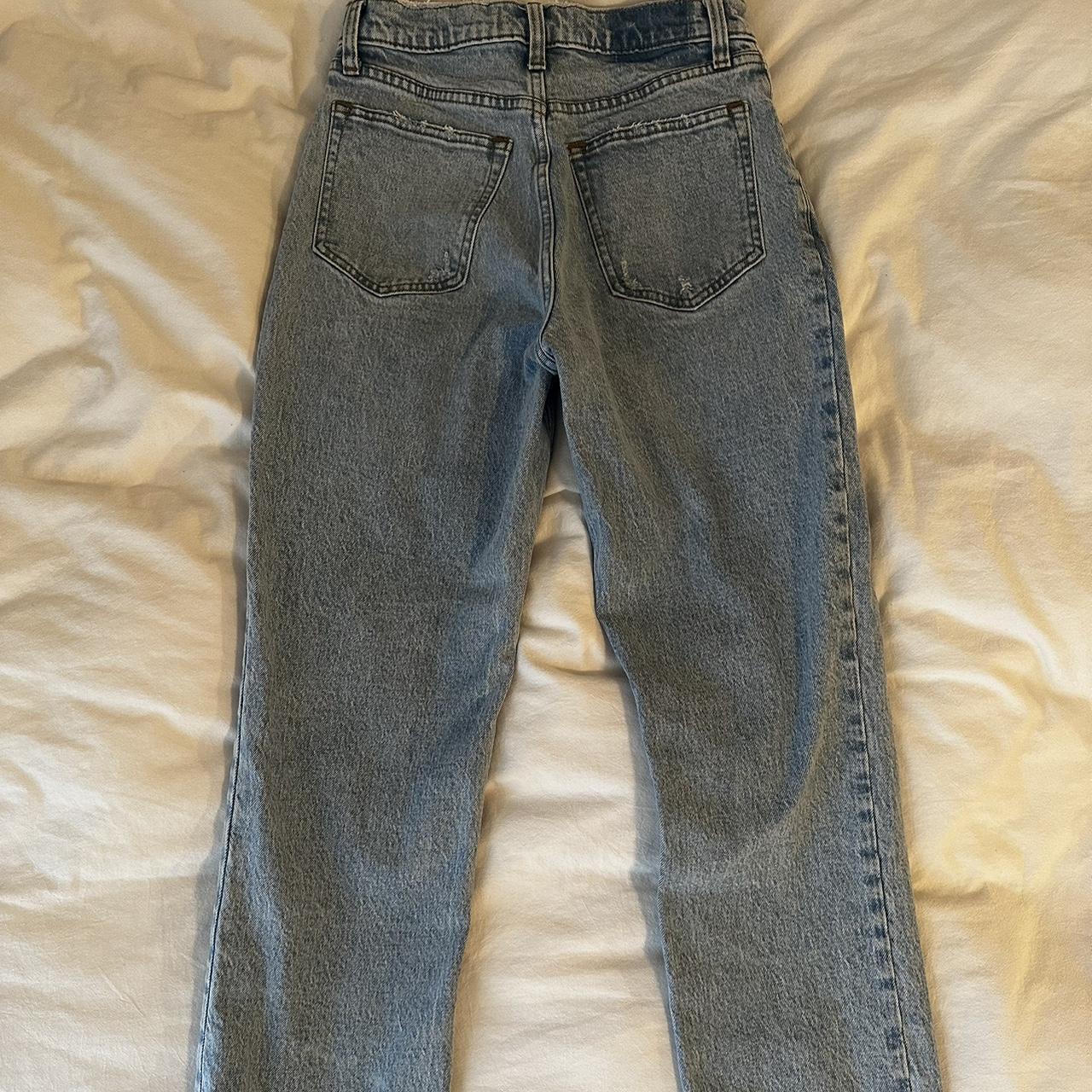 Abercrombie & Fitch Women's Blue Jeans | Depop