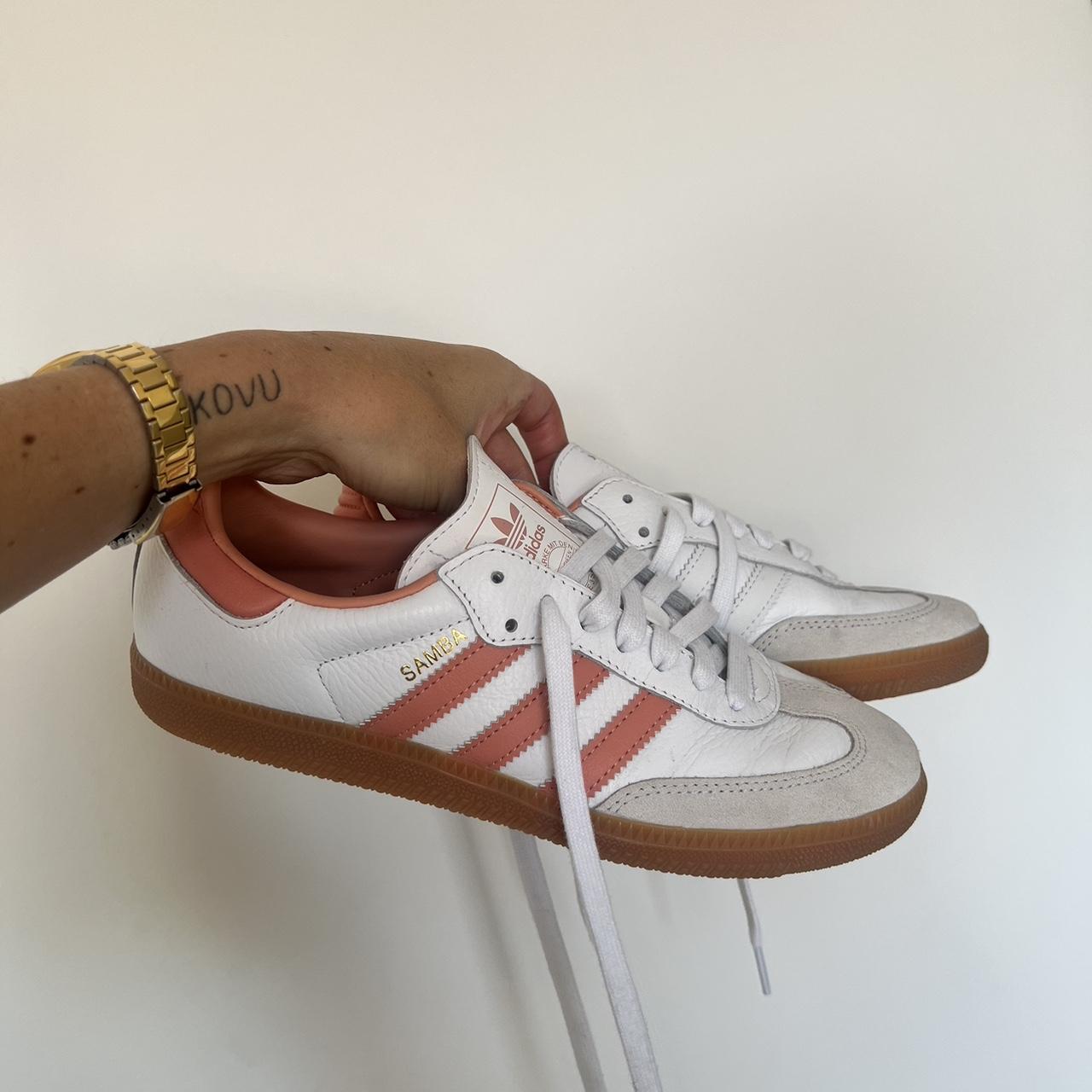 Adidas Original Sambas OG sneakers peach &... - Depop