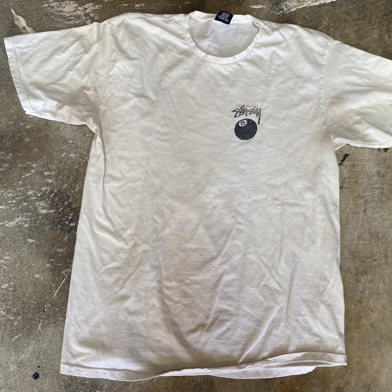 Stussy 8 Ball Tee Size XL In decent condition... - Depop