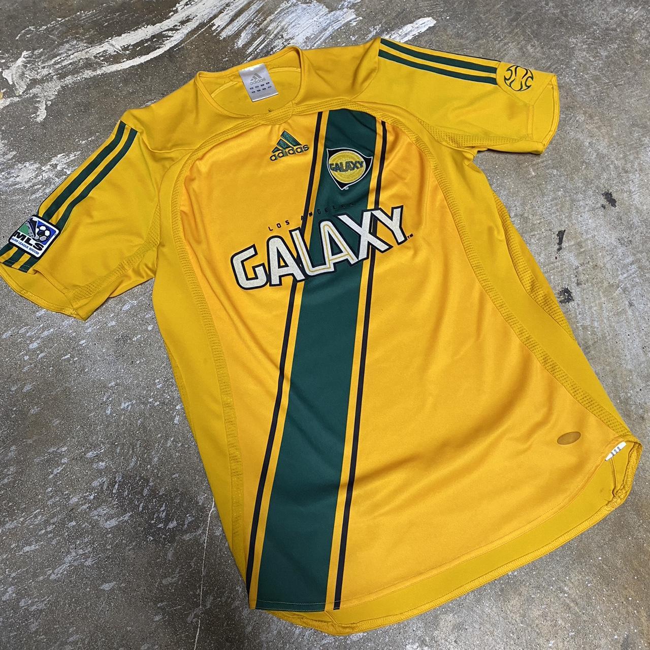 Adidas LA Galaxy Longsleeve Athletic Soccer Jersey - - Depop