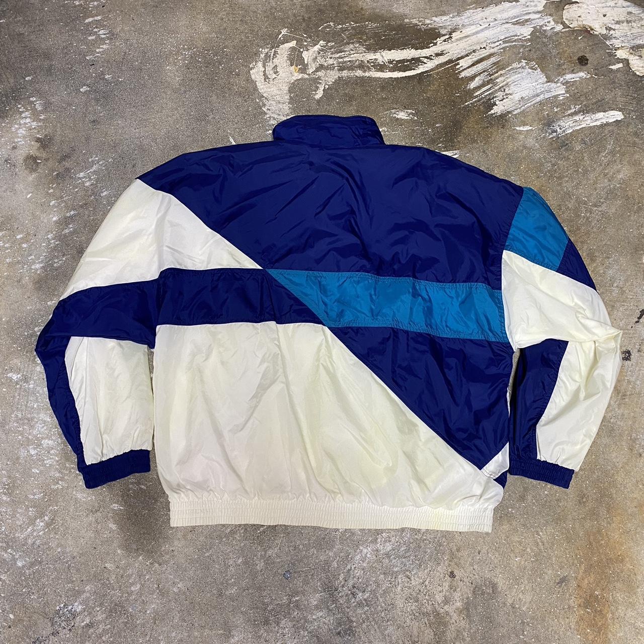 90’s Nike Windbreaker Jacket (Some Yellowing) Size... - Depop