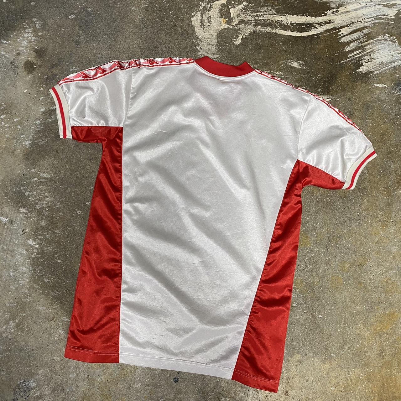 Crazy Diadora Soccer Jersey Size Medium in good | Depop