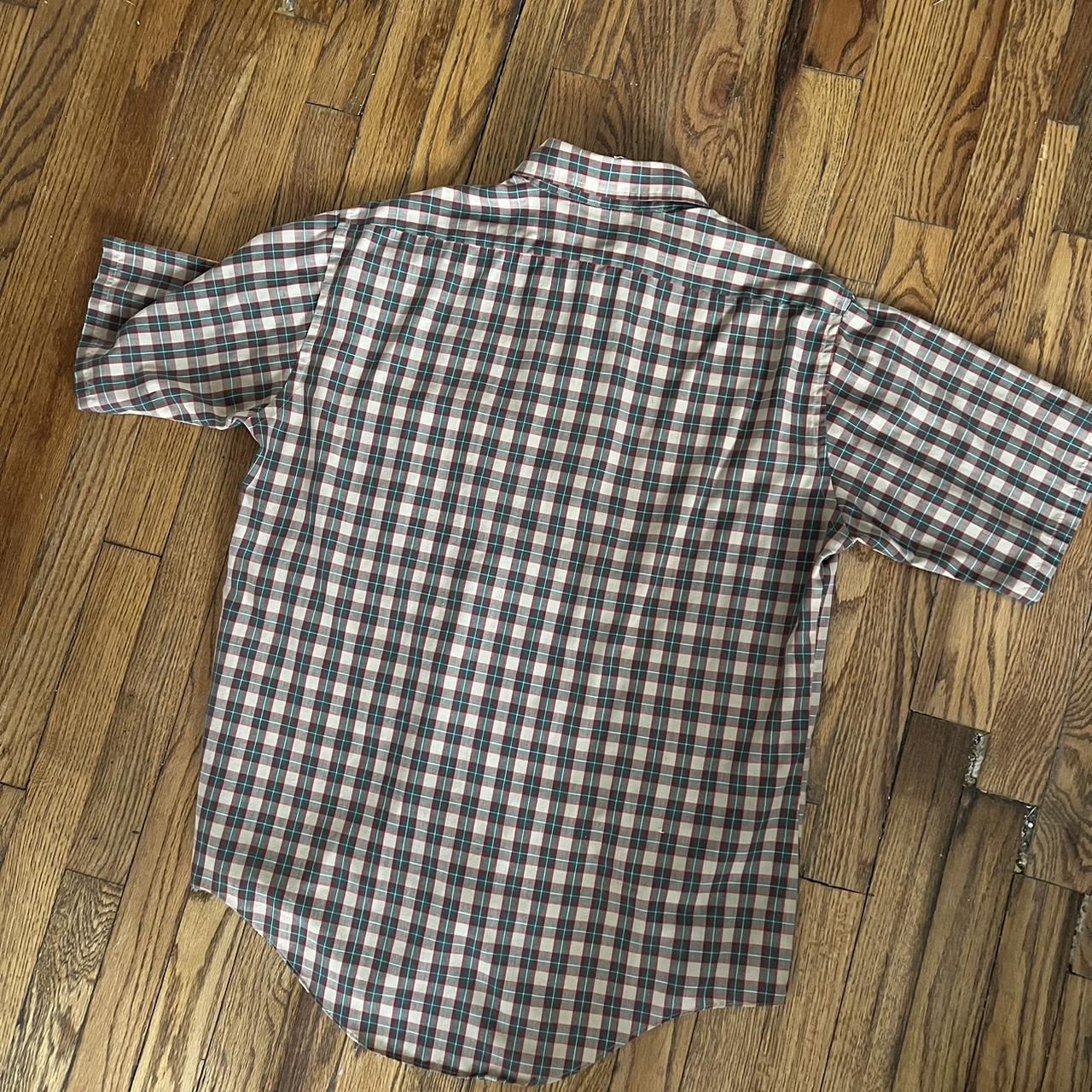 80s McGregor Bagpiper plaid button down. Single... - Depop