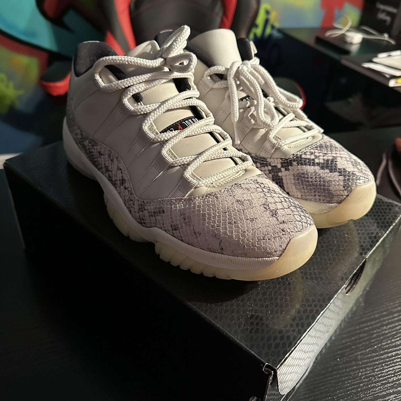 Jordan 11 snakeskin box best sale