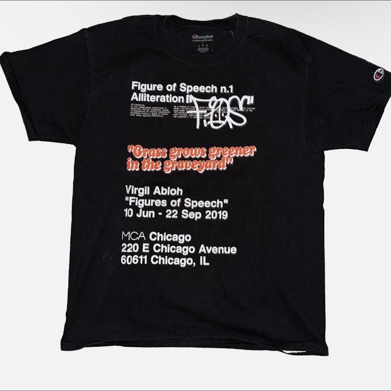 Mca virgil abloh clearance tee