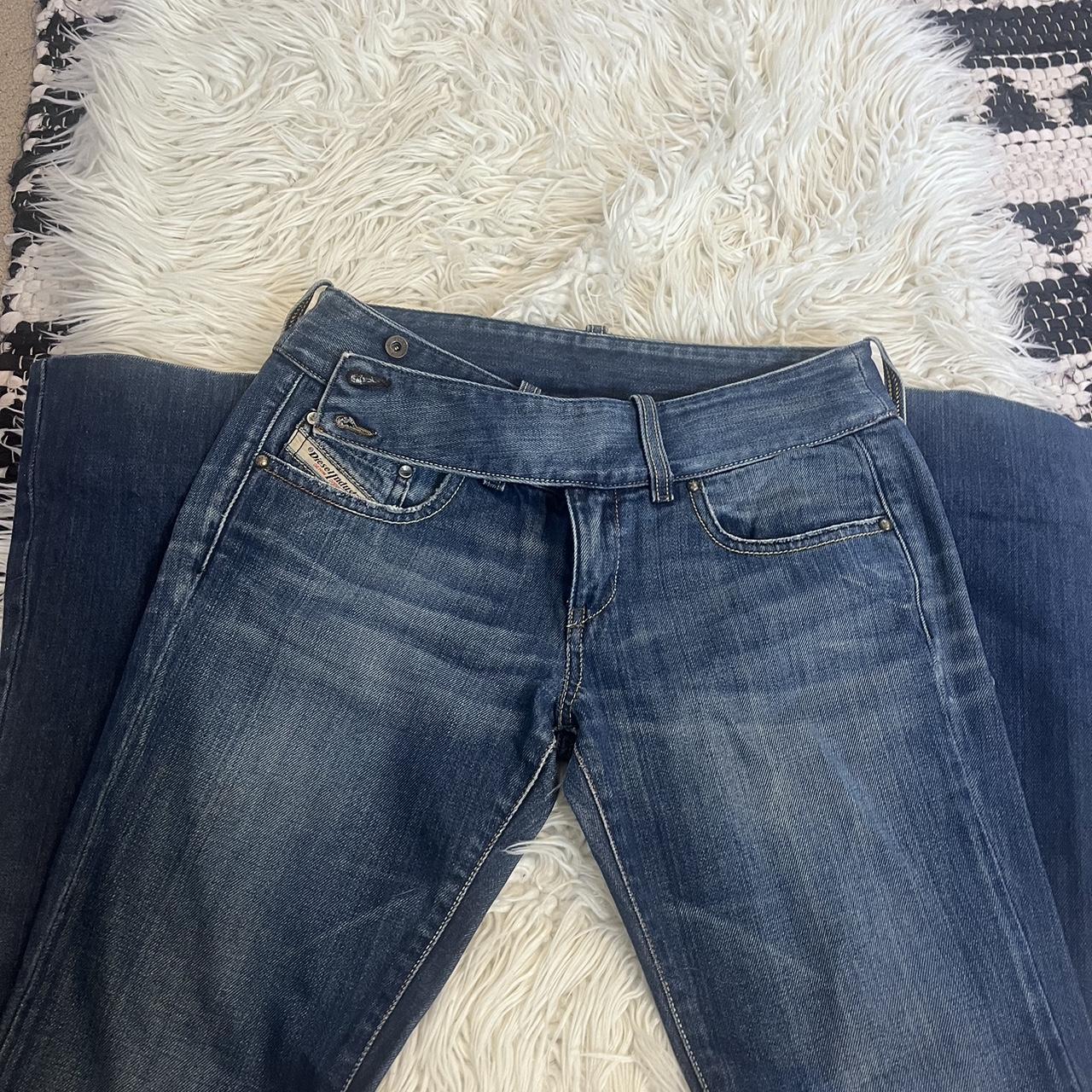 Authentic Vintage Diesel Low Rise Jeans With Depop, 54% OFF