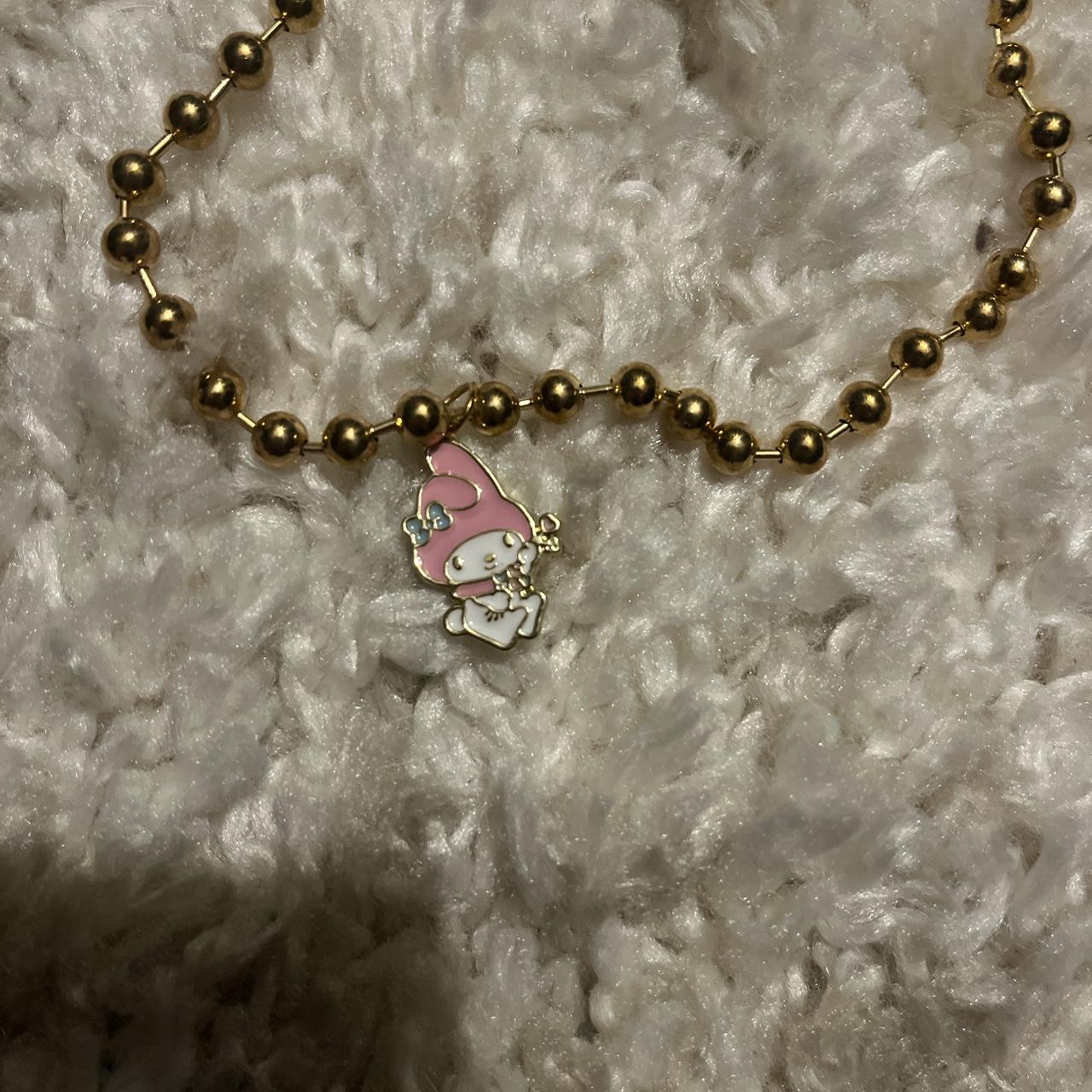 My melody necklace💕 LOW STOCK! Sanrio my melody - Depop