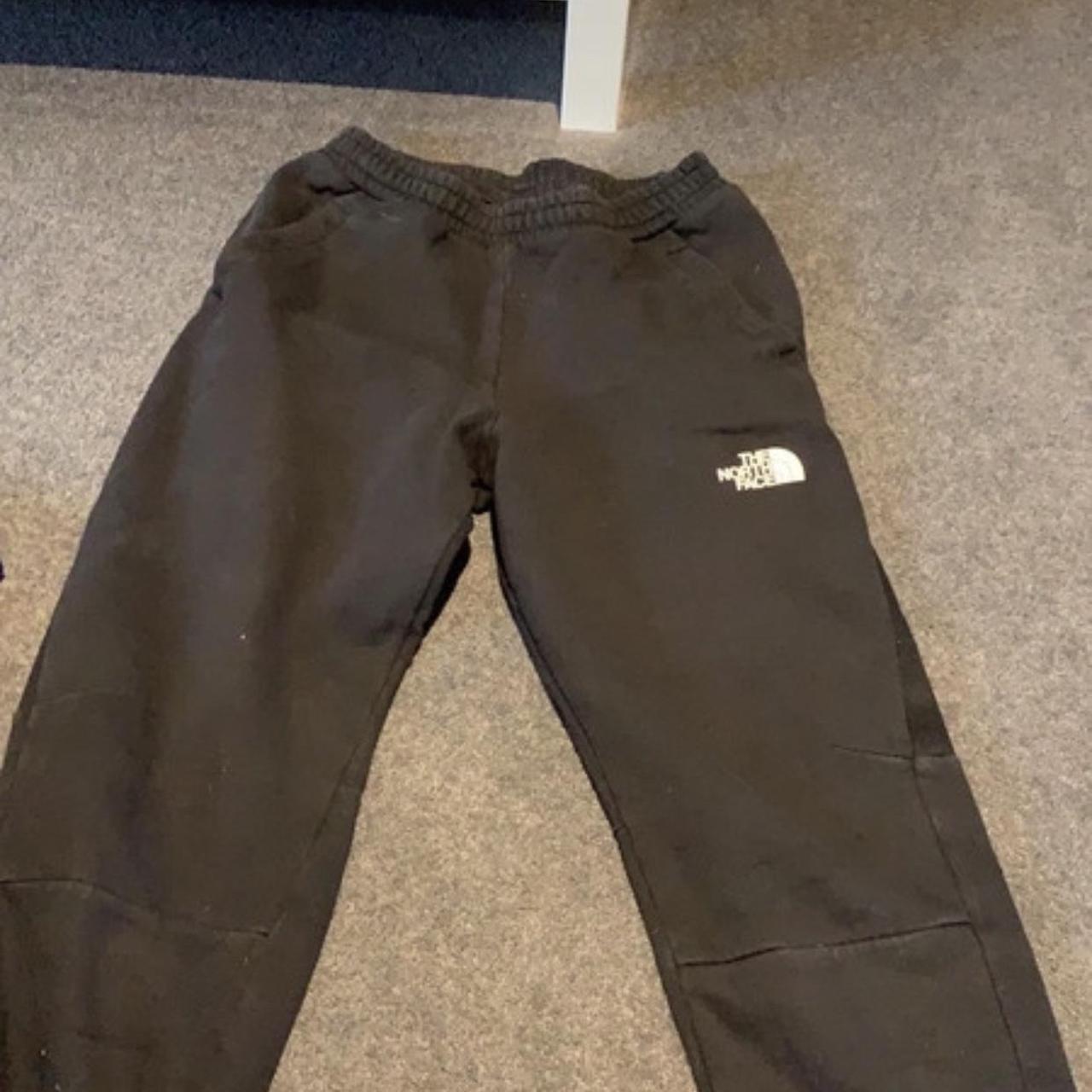 Boys black north hot sale face joggers