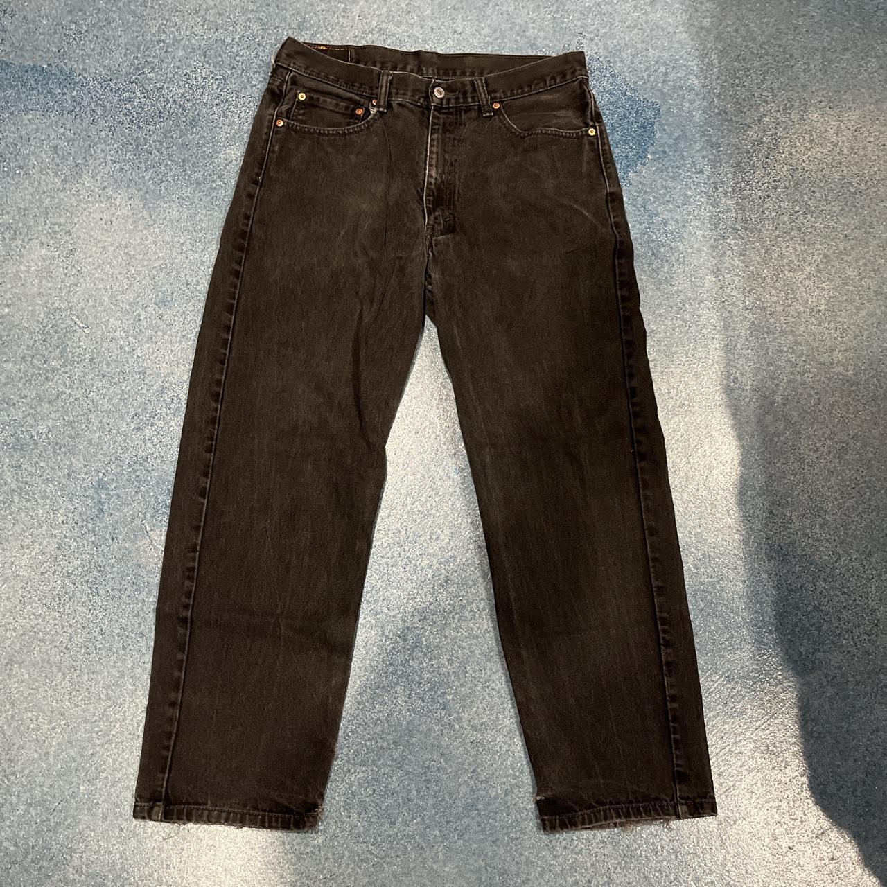 Levi's Men's Black and Brown Jeans