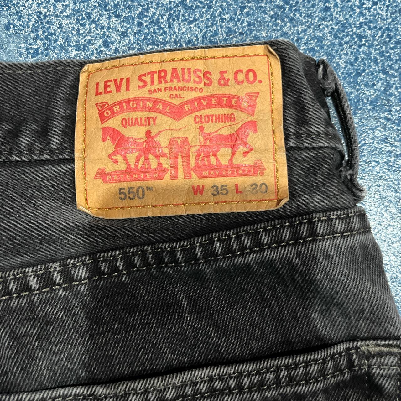 Levi's Men's Black and Brown Jeans (3)
