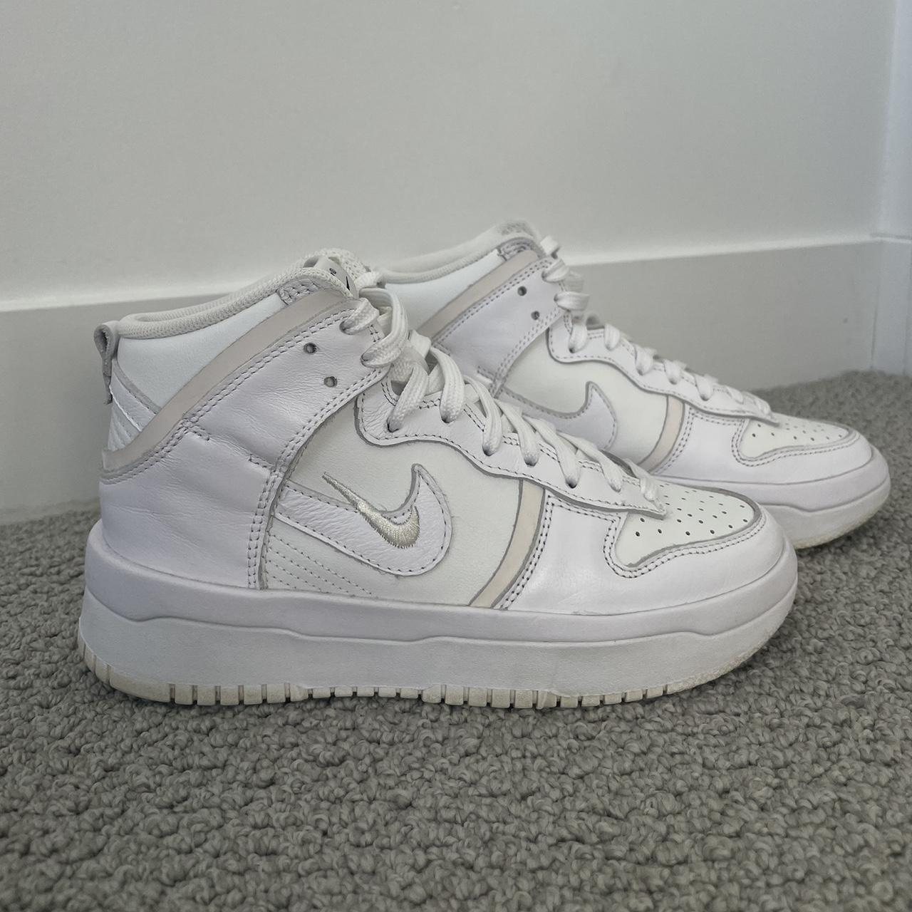 W Nike Dunk High Up - Worn; Great condition - US | Depop