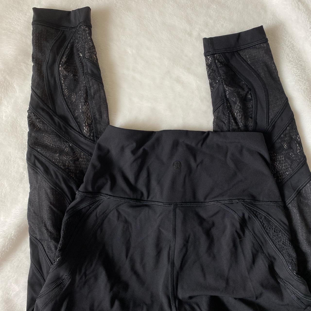 Lululemon lace leggings • size 4 • retails for $128 - Depop