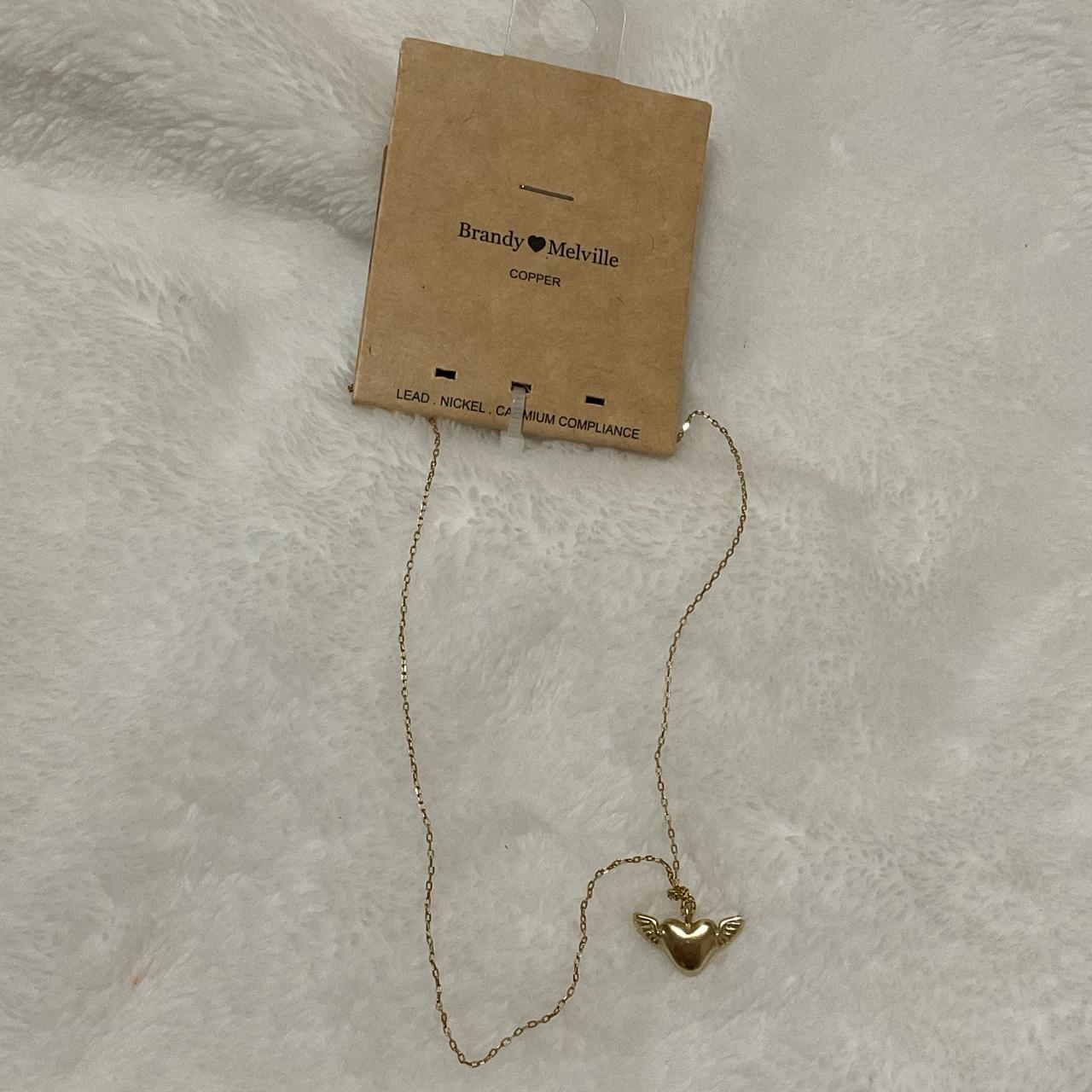 Heart Charm Necklace – Brandy Melville