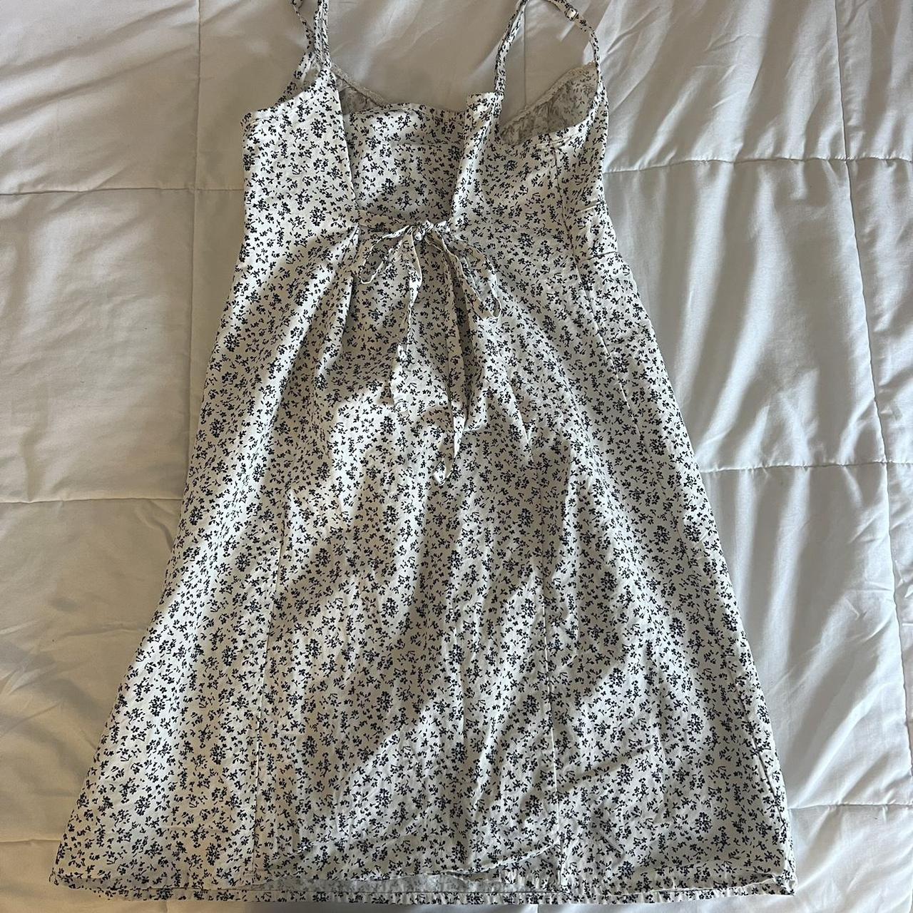 arianna floral dress from brandy melville DEPOP... Depop
