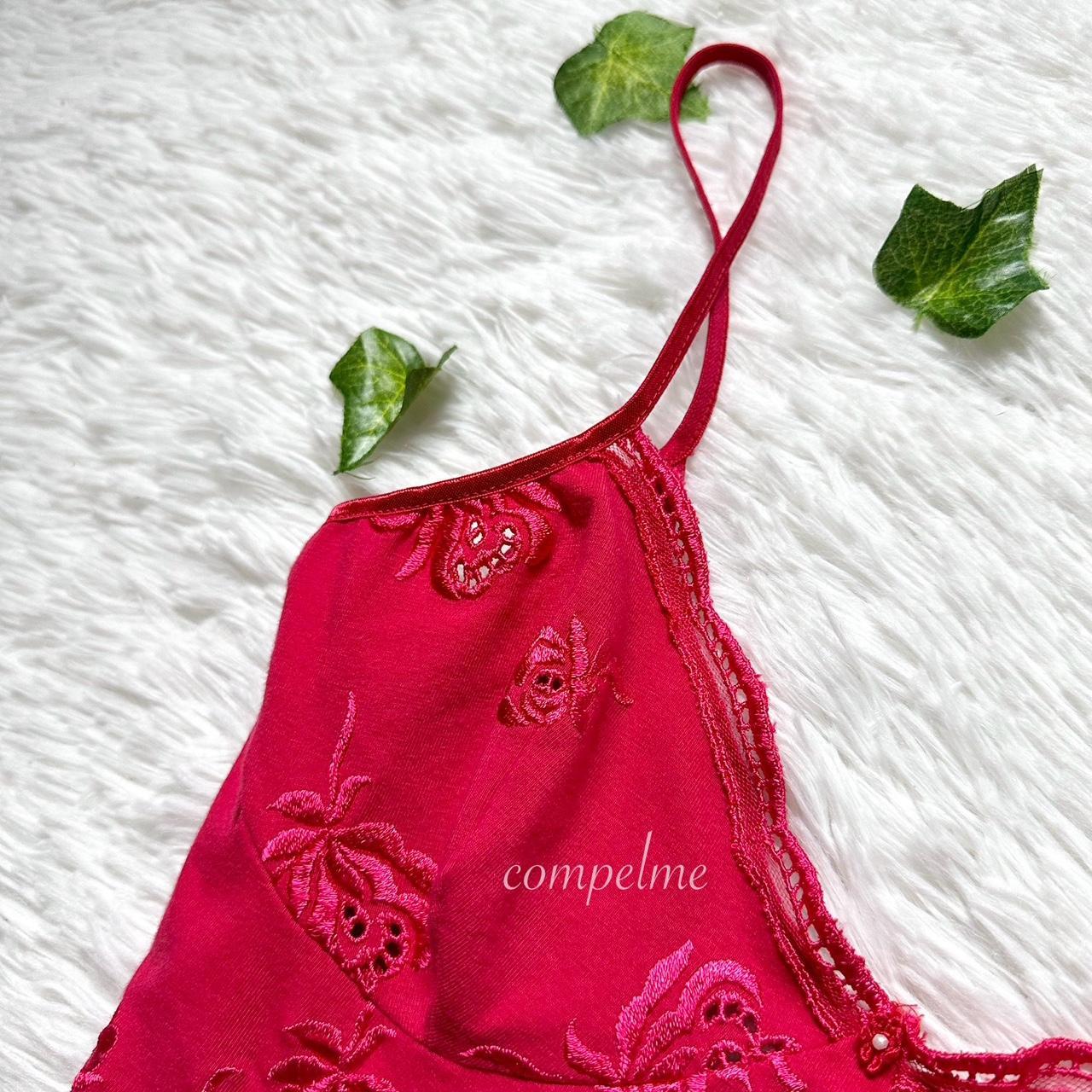 Victoria's Secret Women's Bodysuit - Red - L – Y2… - image 2