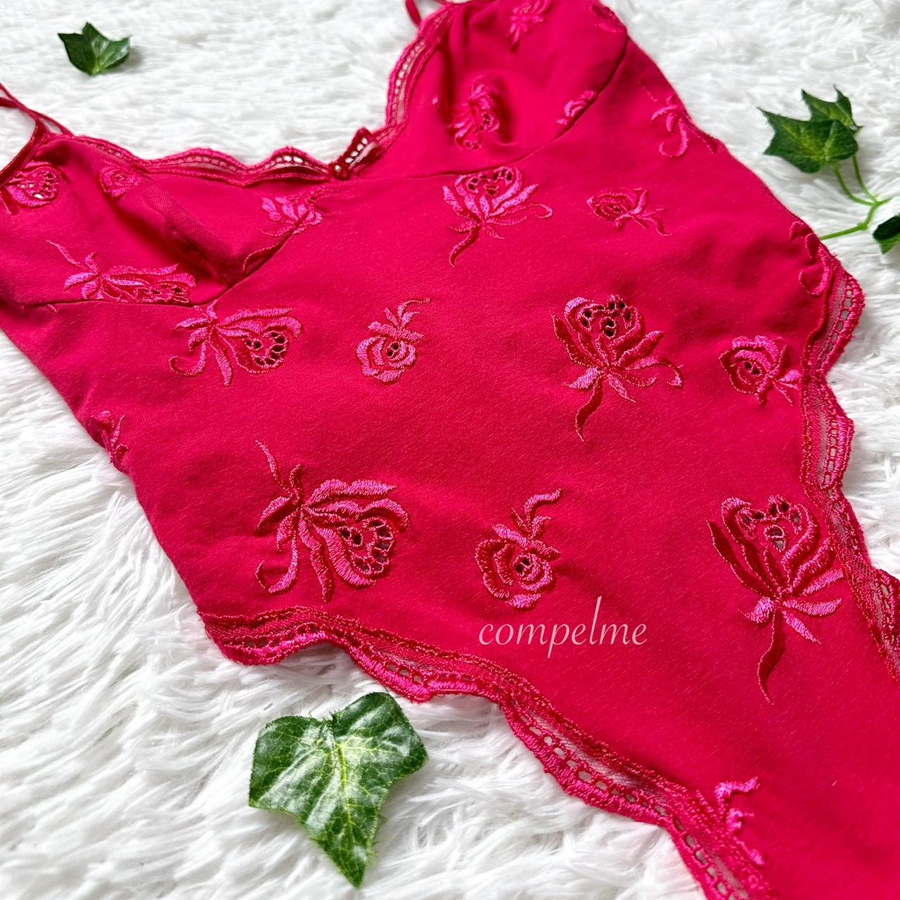 Victoria's Secret Women's Bodysuit - Red - L – Y2… - image 4