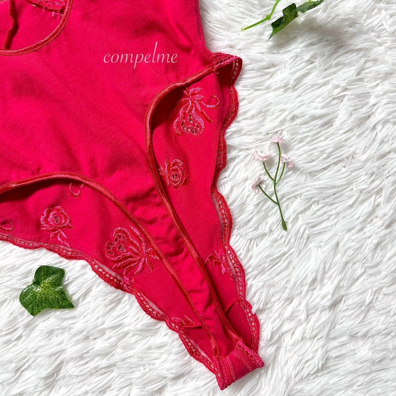 Victoria's Secret Women's Bodysuit - Red - L – Y2… - image 5