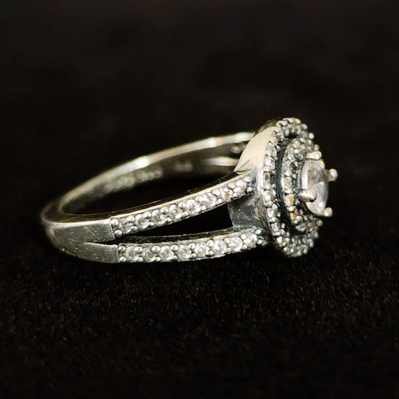 PANDORA Women's Ring - Silver – Authentic Pandora… - image 2