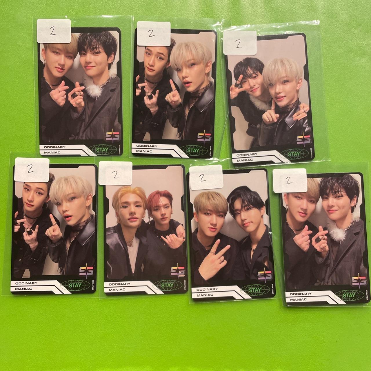 Stray Kids Maniac Oddinary Unit Photocards Unit/ | Depop