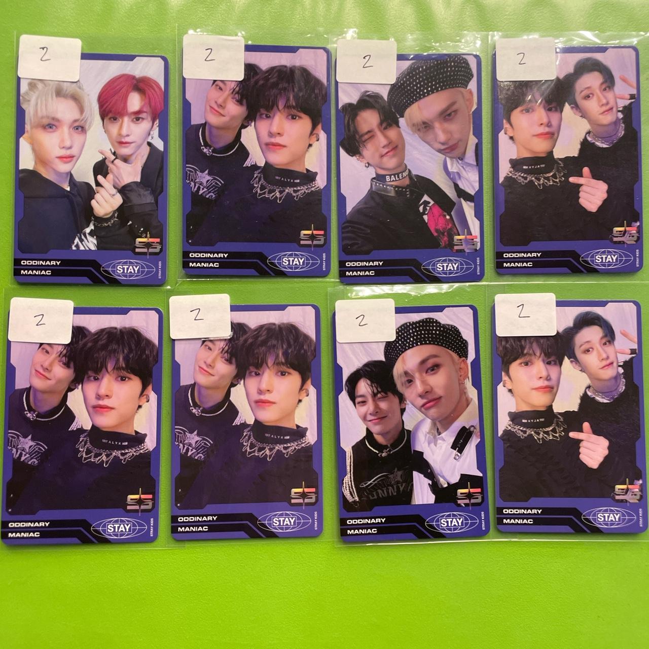 Stray Kids Maniac Oddinary Unit Photocards Unit/ | Depop