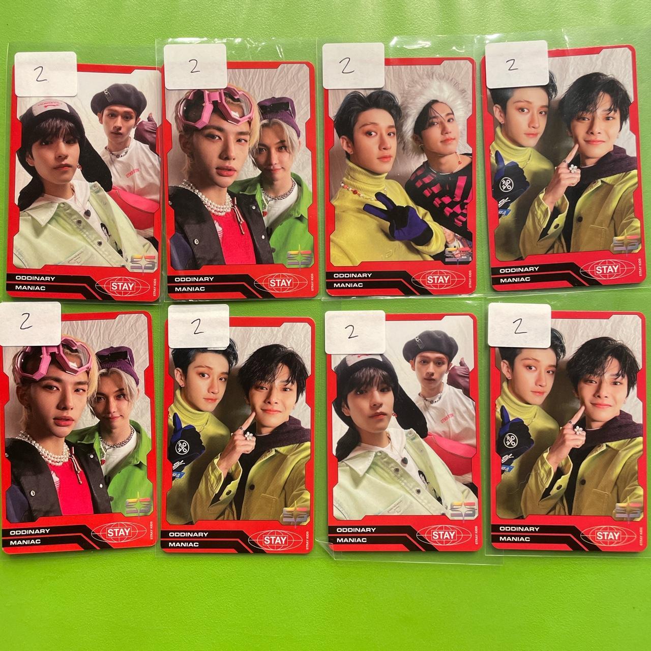 Stray Kids Maniac Oddinary Unit Photocards Unit/ | Depop