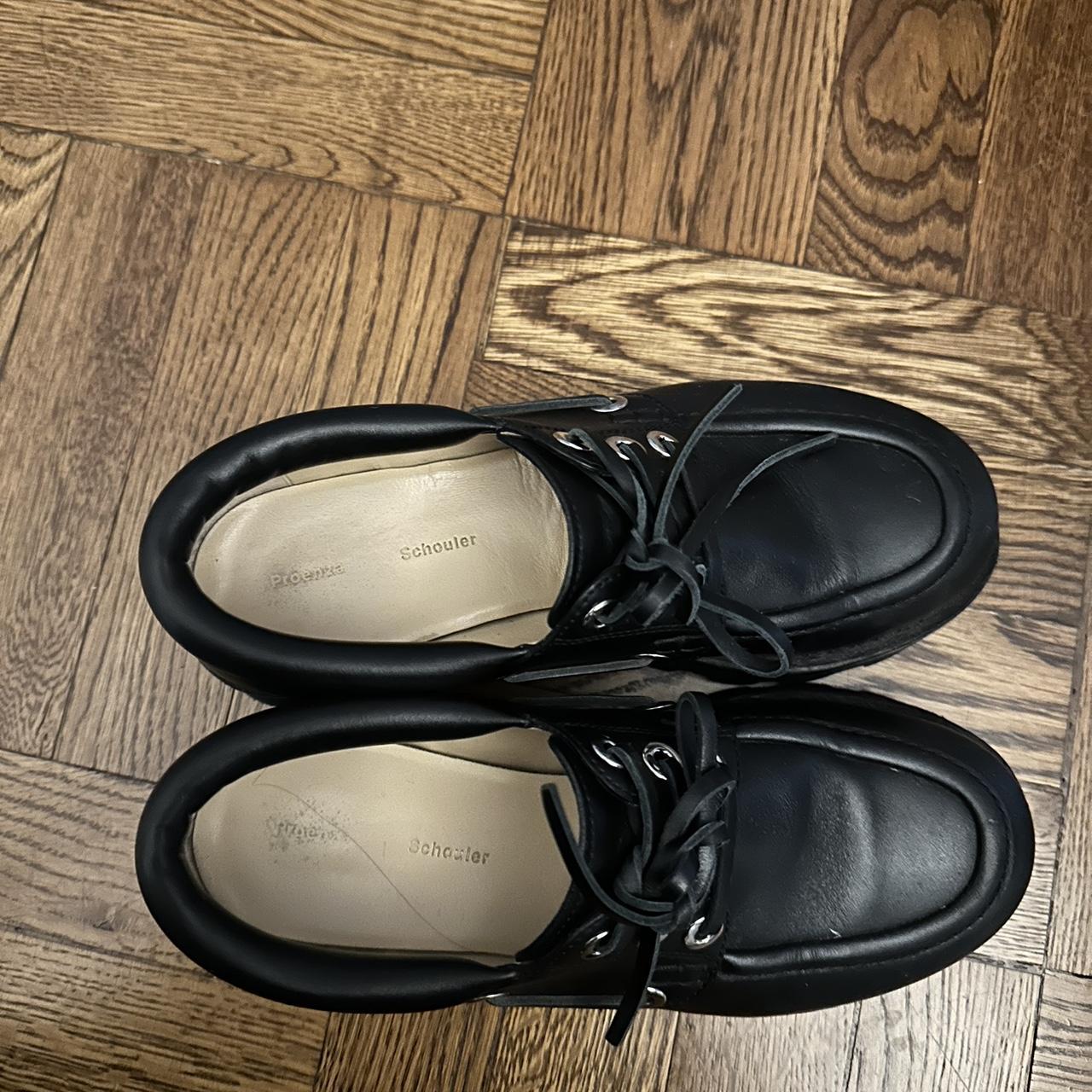 Proenza Schouler Derby Shoes Leather Boat shoe Depop