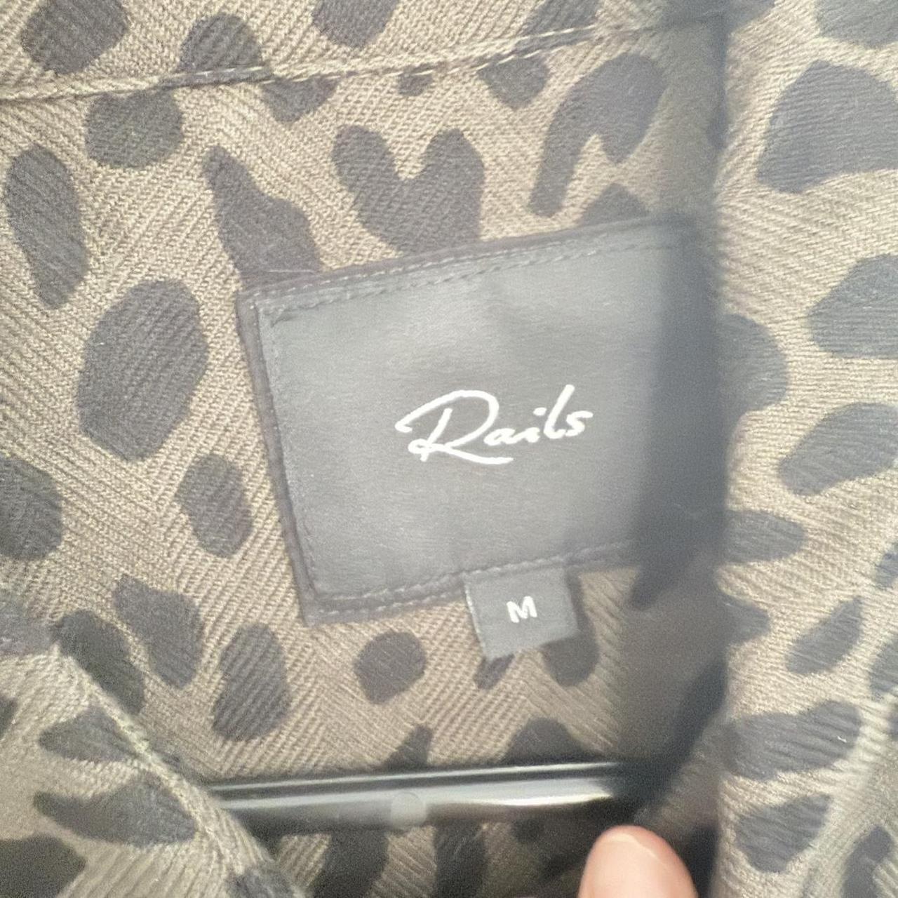 Rails Women's Blouse - Black/Green - M – Rails ch… - image 3