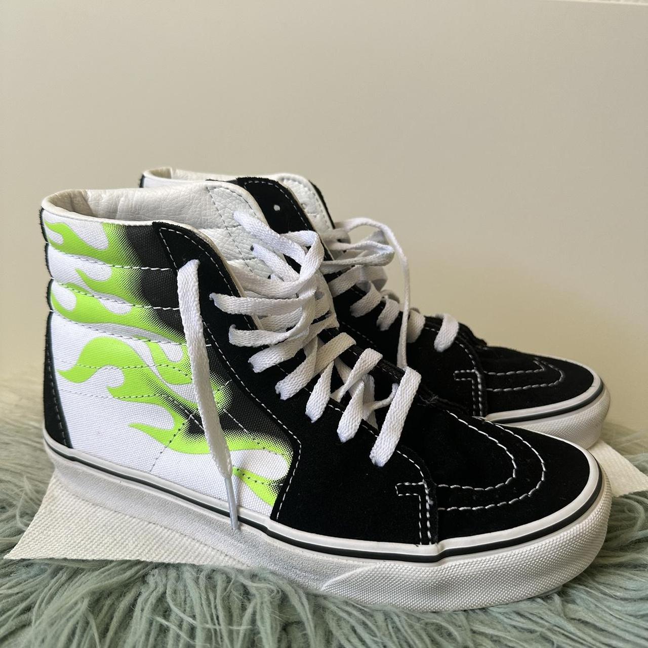 Green deals flame vans